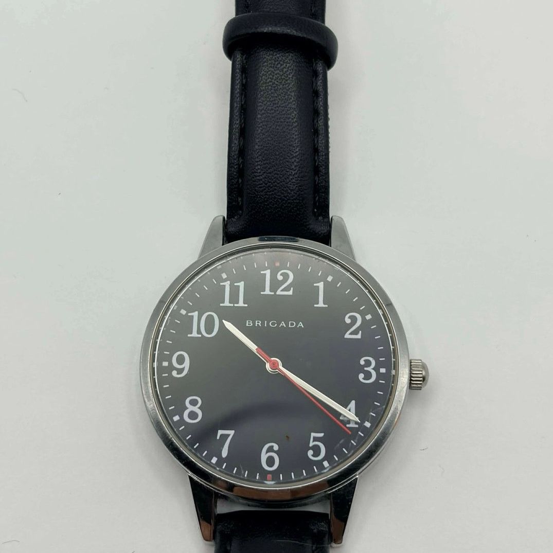 Brigade Silver & Black Brigada Watch Size ONE SIZE - 2 Thumbnail