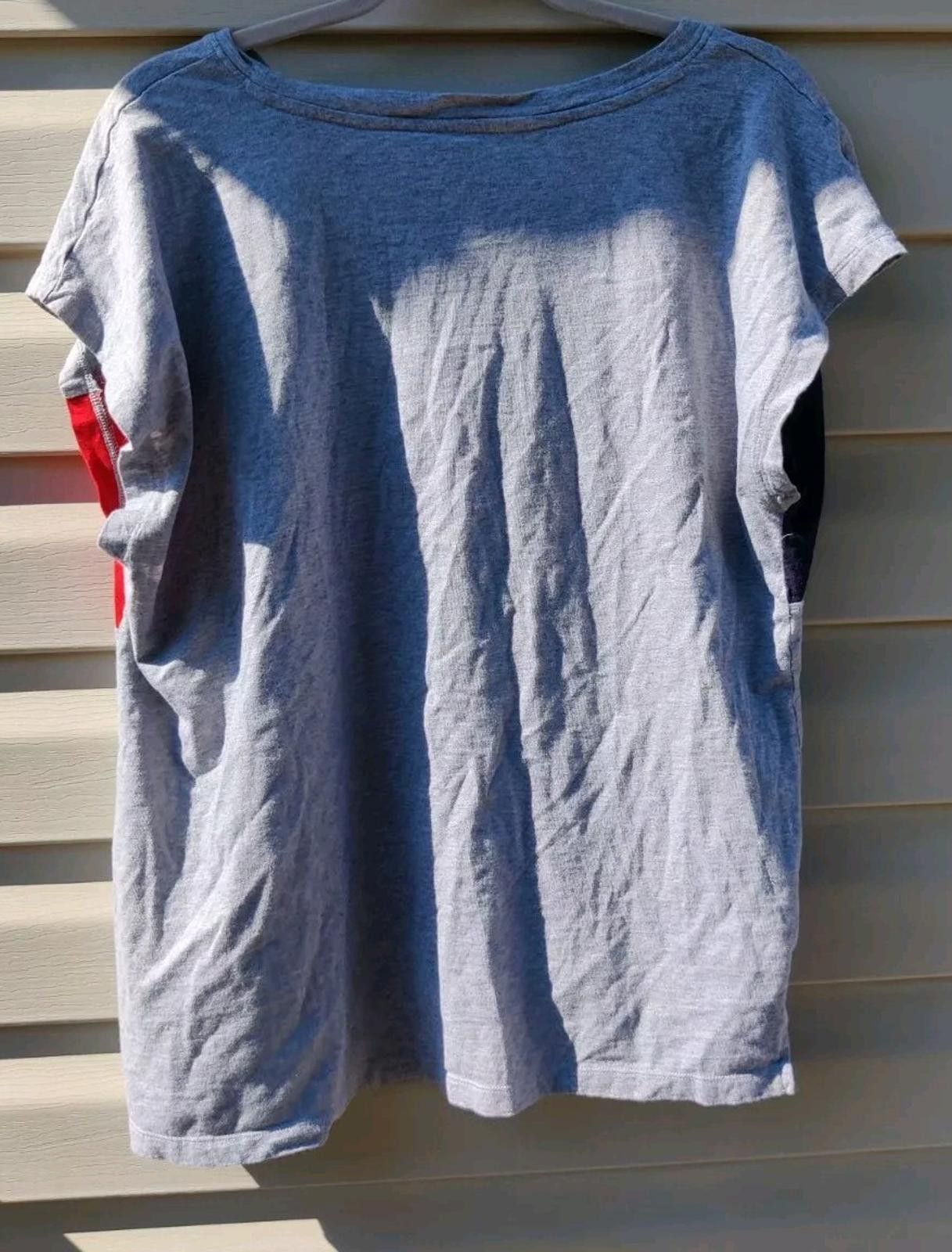 Tommy Hilfiger Tommy Hilfiger Womens T-Shirt Short Sleeve Tee Casual Top Gr Size XXL / US 16-18 / IT 52-54 - 4 Thumbnail