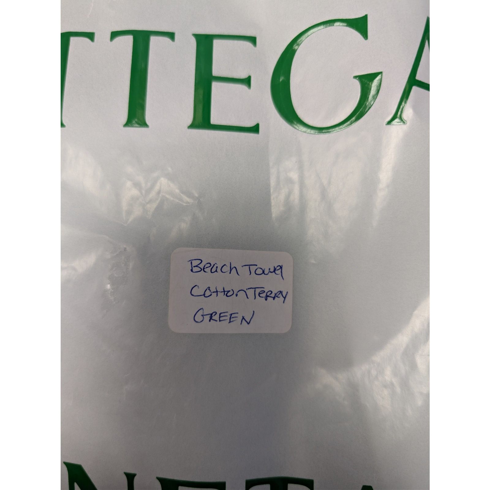 Bottega Veneta o1rshd1 Size: OS / Beach Towel Cotton Terry in Grass Size ONE SIZE - 24 Thumbnail
