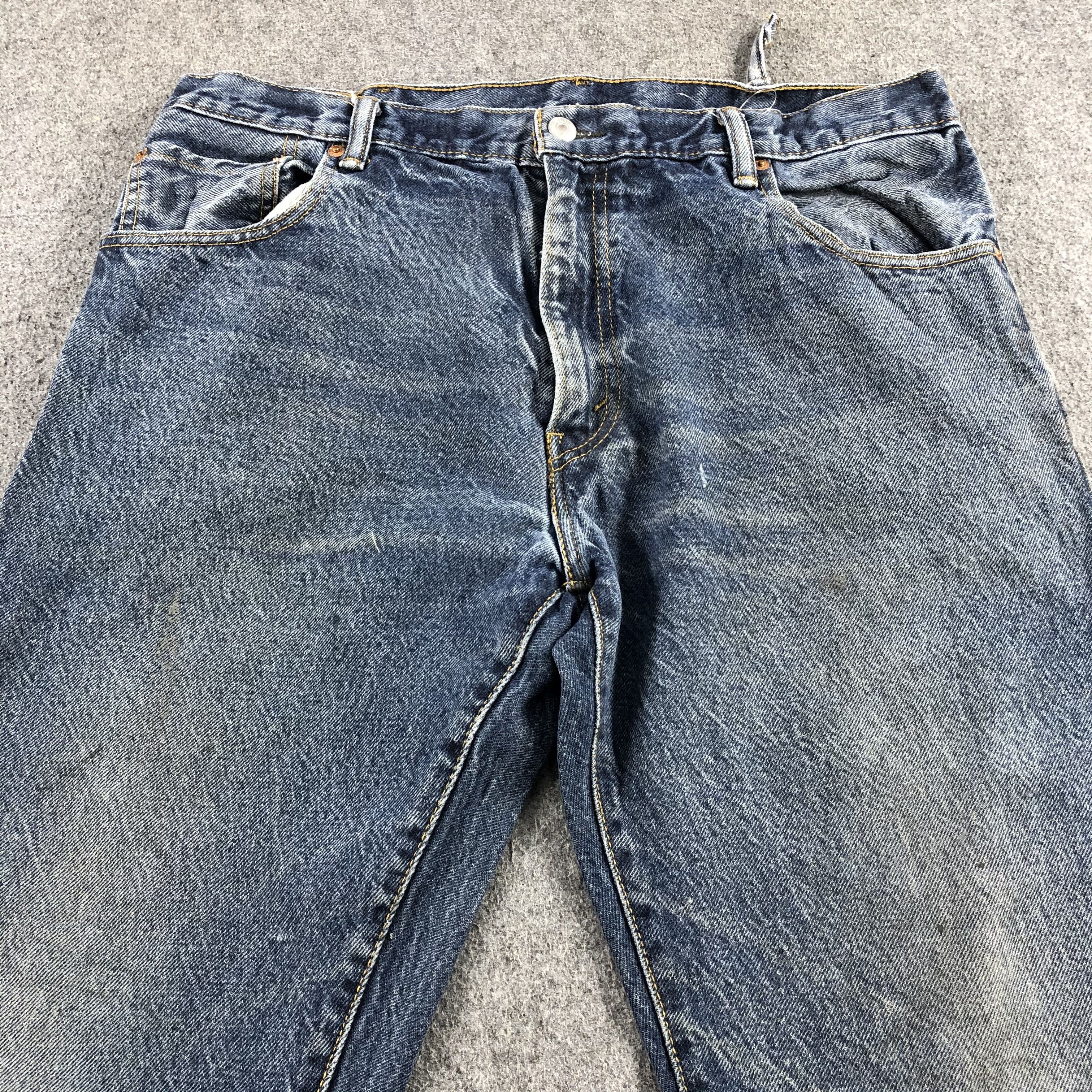 Levi's Vintage Blue Wash Levis 517 Jeans-J2203 Size US 35 - 3 Thumbnail