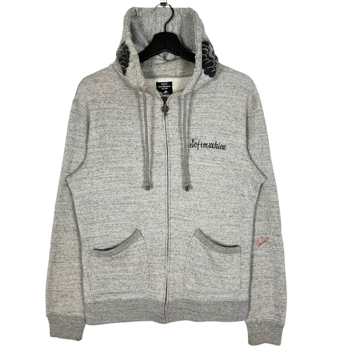 SOFTMACHINE Soft Machine Ink Junkie TFFT Zipper Hoodie Jacket Size US M / EU 48-50 / 2 - 1 Thumbnail