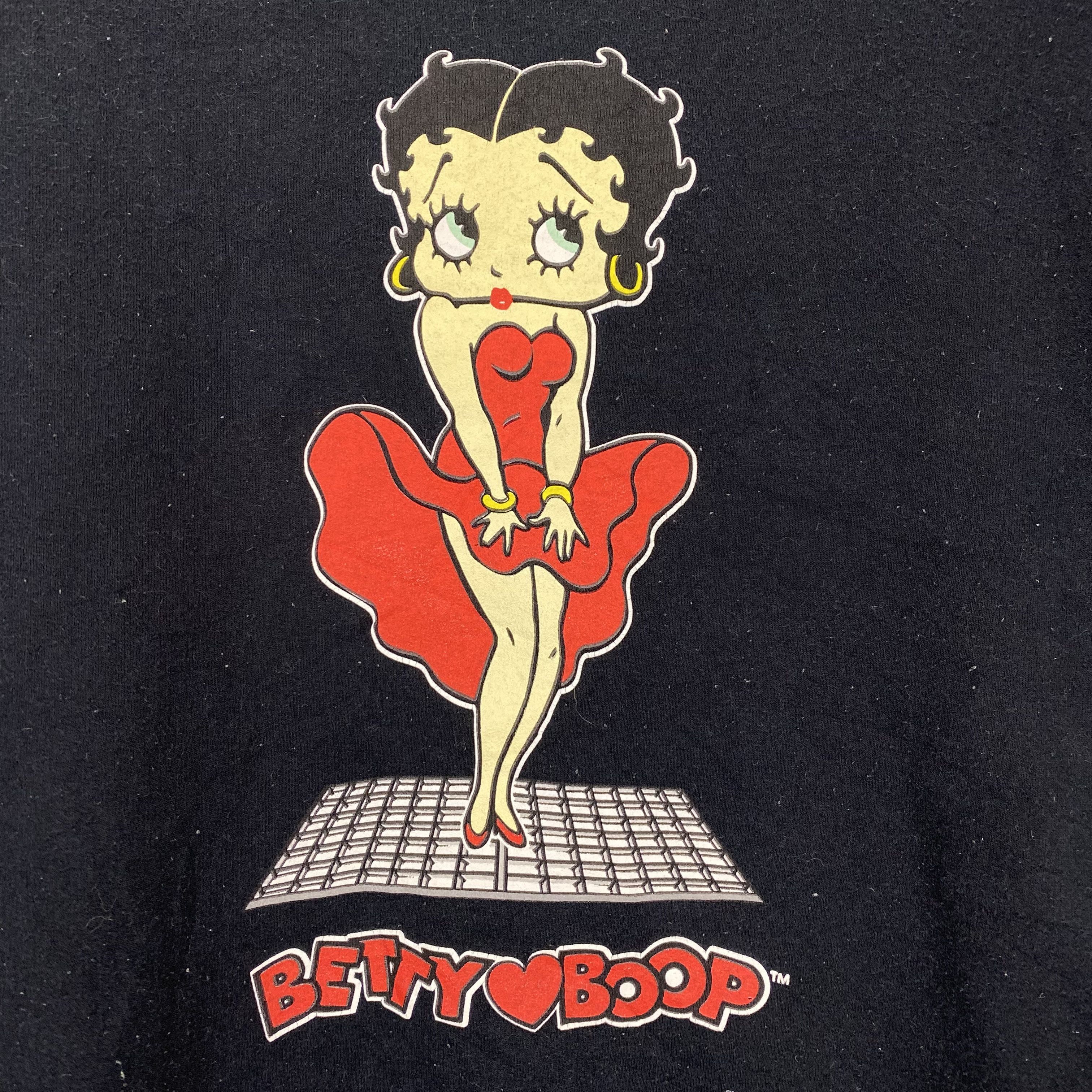Gildan Vintage BETTY BOOP by GILDAN Crew Neck Sweatshirt #1891/09 Size US M / EU 48-50 / 2 - 2 Thumbnail