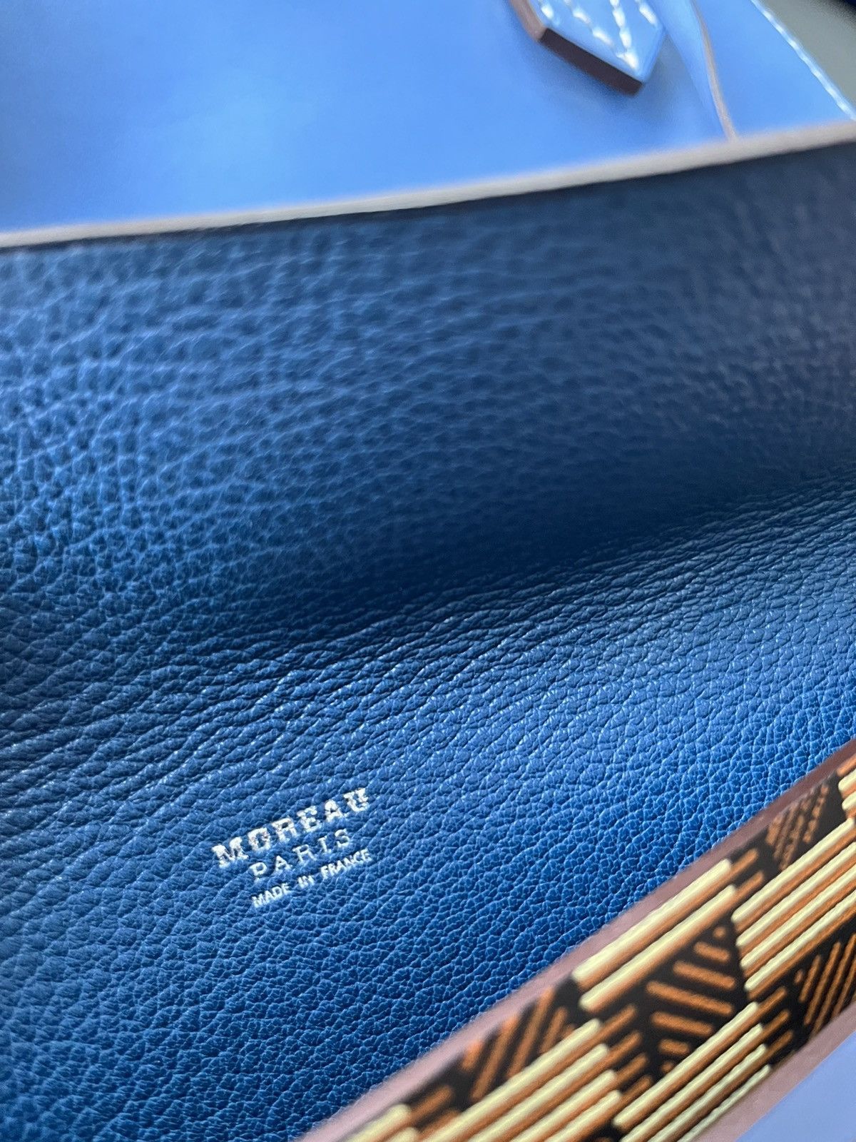Moreau Paris Brand New Sold Out Vintage Moreau Paris Leather Tote Bag Size ONE SIZE - 5 Thumbnail
