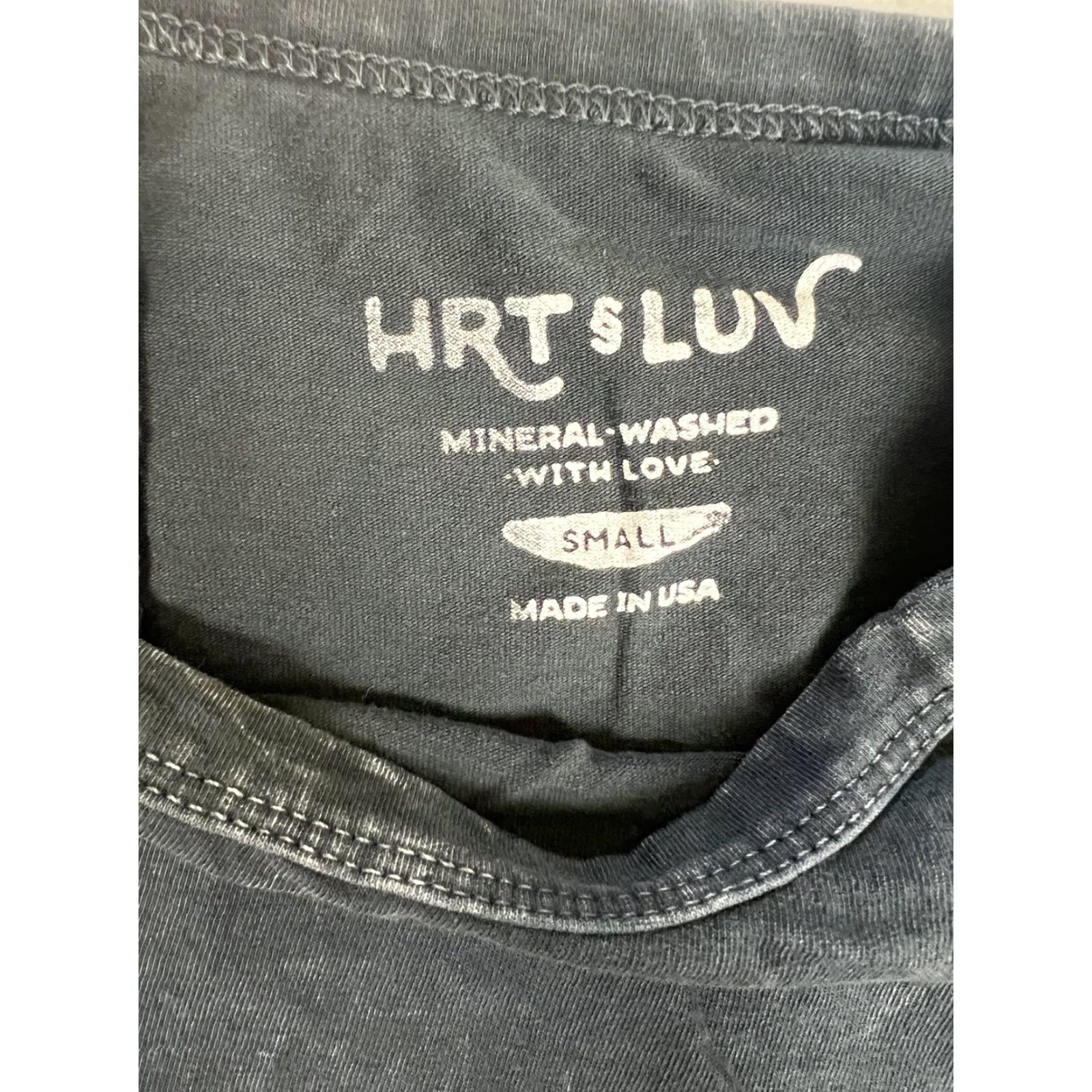 Vintage HRT & LUV Nashville Cowboy T-Shirt Women's Small Black Mineral-Washed Crew Neck Short Sleeve Shirt Western Graphic Size S / US 4 / IT 40 - 4 Thumbnail