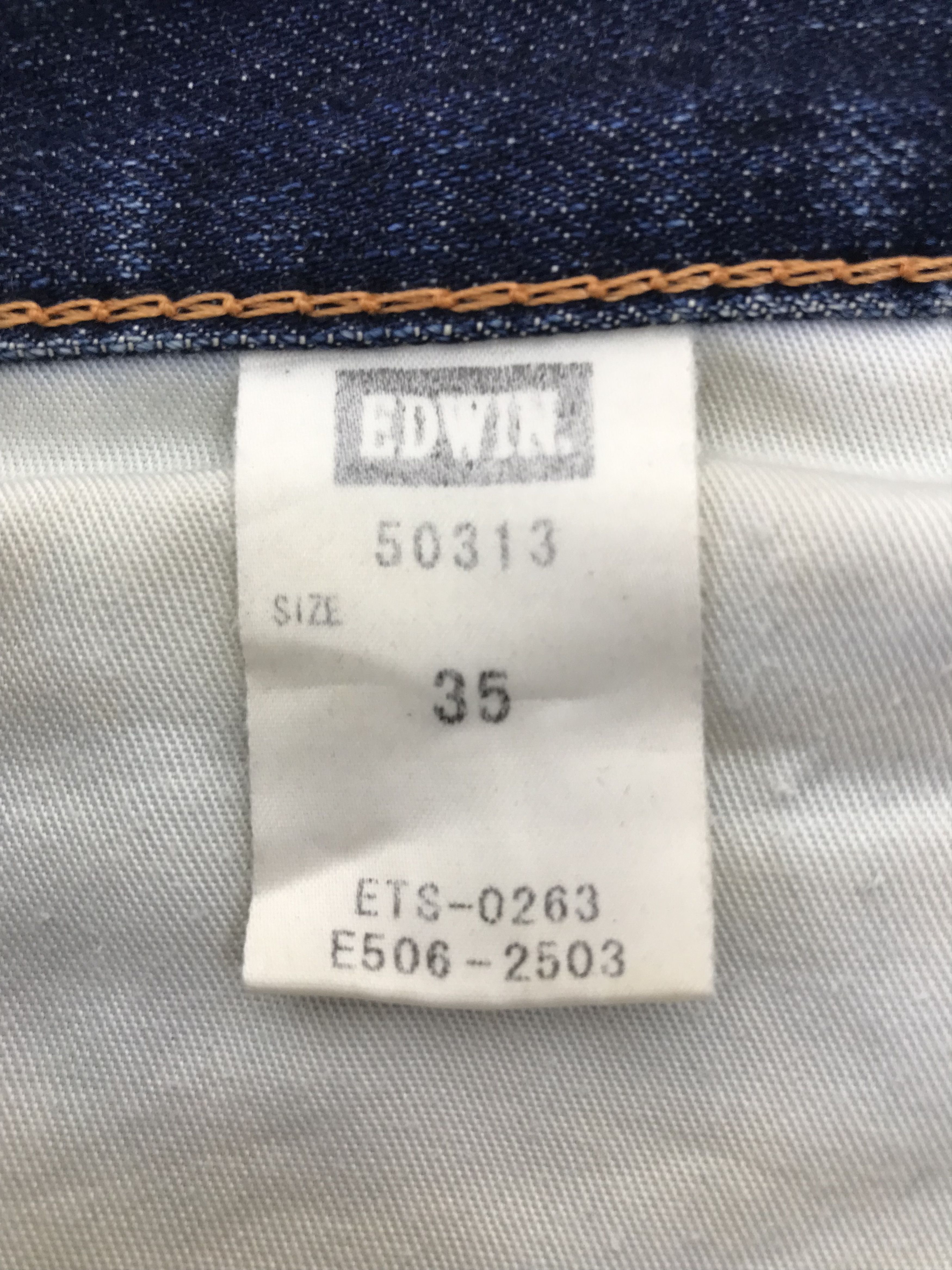 Edwin Vintage Edwin 503 Mud Wash Jeans Size US 35 - 10 Thumbnail