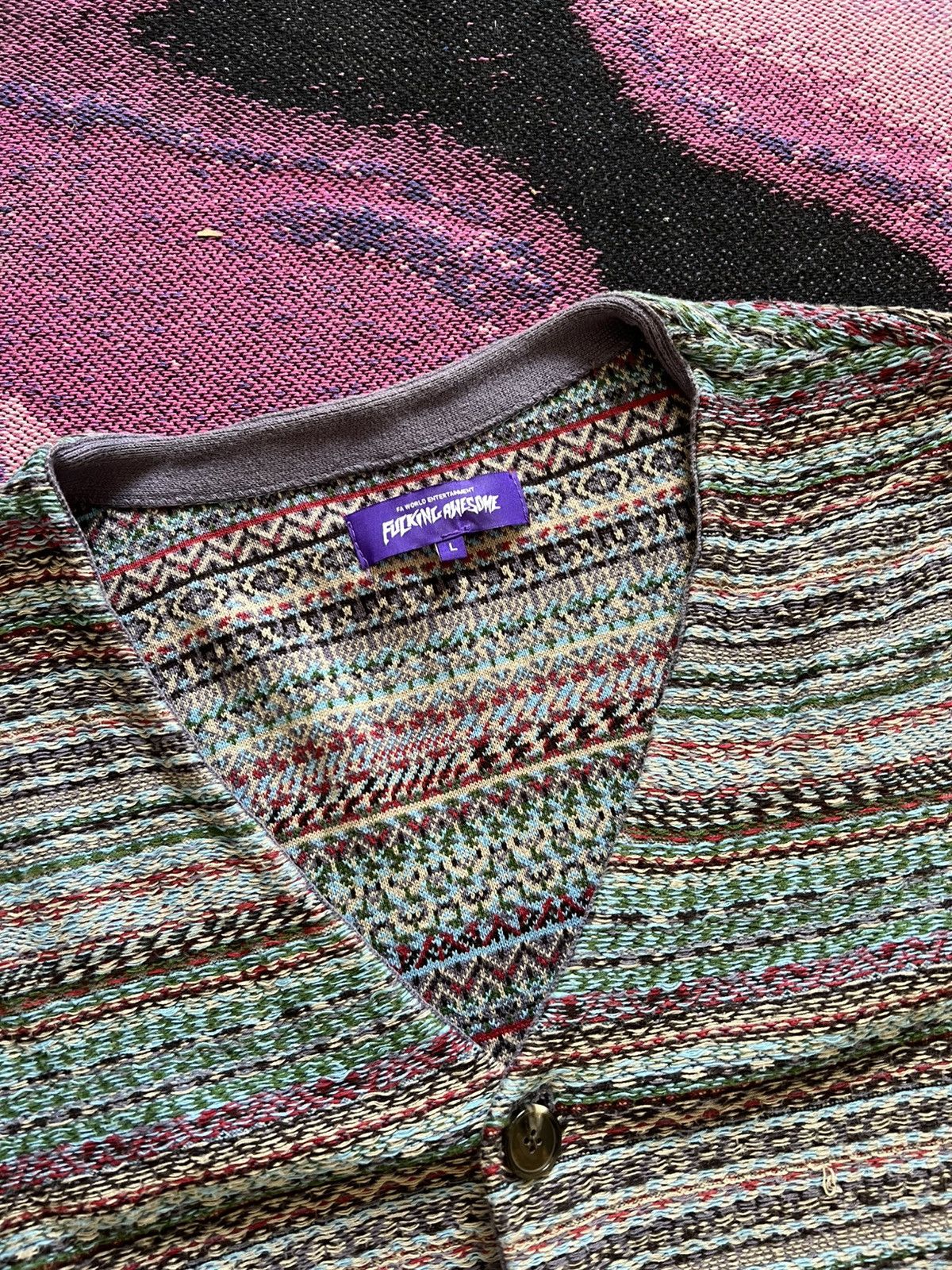 Fucking Awesome Fucking Awesome Cardigan Size US L / EU 52-54 / 3 - 2 Thumbnail