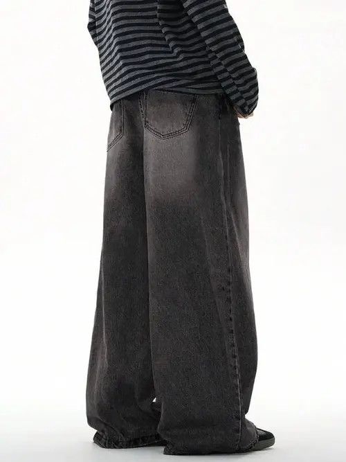 VIBE VIntage RETRO 90s baggy denim jeans Size US 30 / EU 46 - 5 Thumbnail