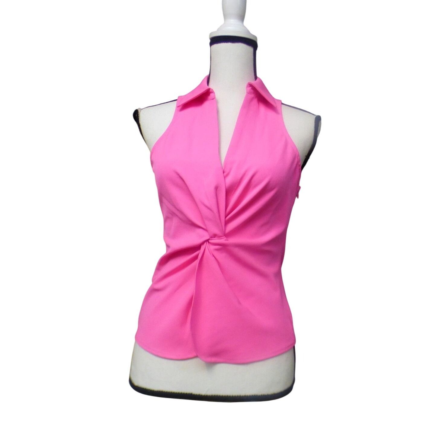 ASTR The Label ASTR The Label Twist Front Sleeveless Top, Pink, S Size S / US 4 / IT 40 - 9 Thumbnail