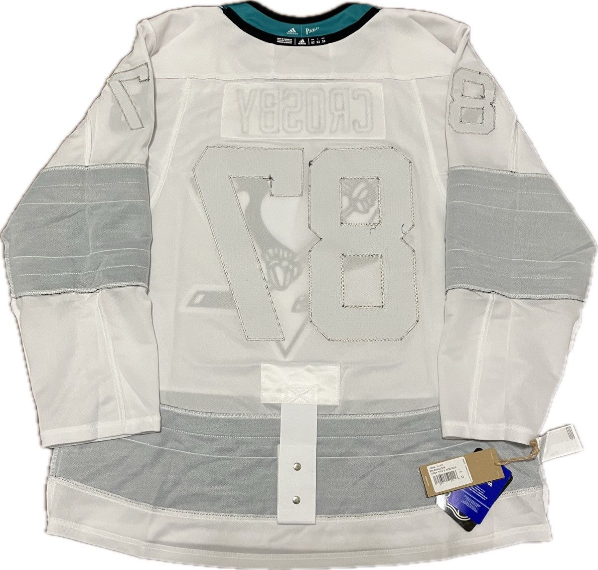 Adidas NWT Pittsburgh Penguins Crosby Adidas NHL Hockey Jersey 52 Size US L / EU 52-54 / 3 - 7 Thumbnail