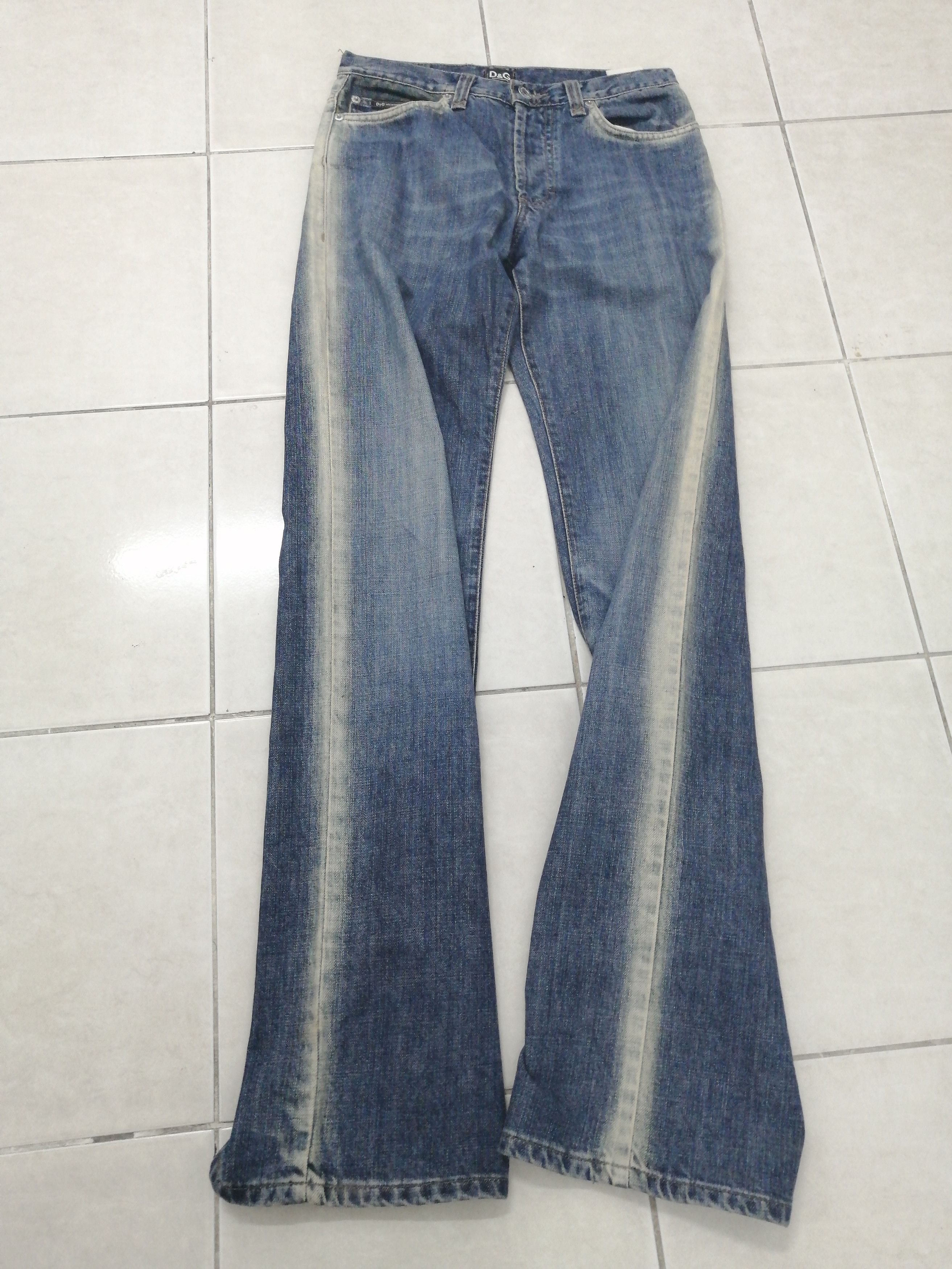 Dolce & Gabbana 💥Rare 💥Dolce & Gabbana Rare Logo Buttonfly Jeans Size US 28 / EU 44 - 4 Thumbnail