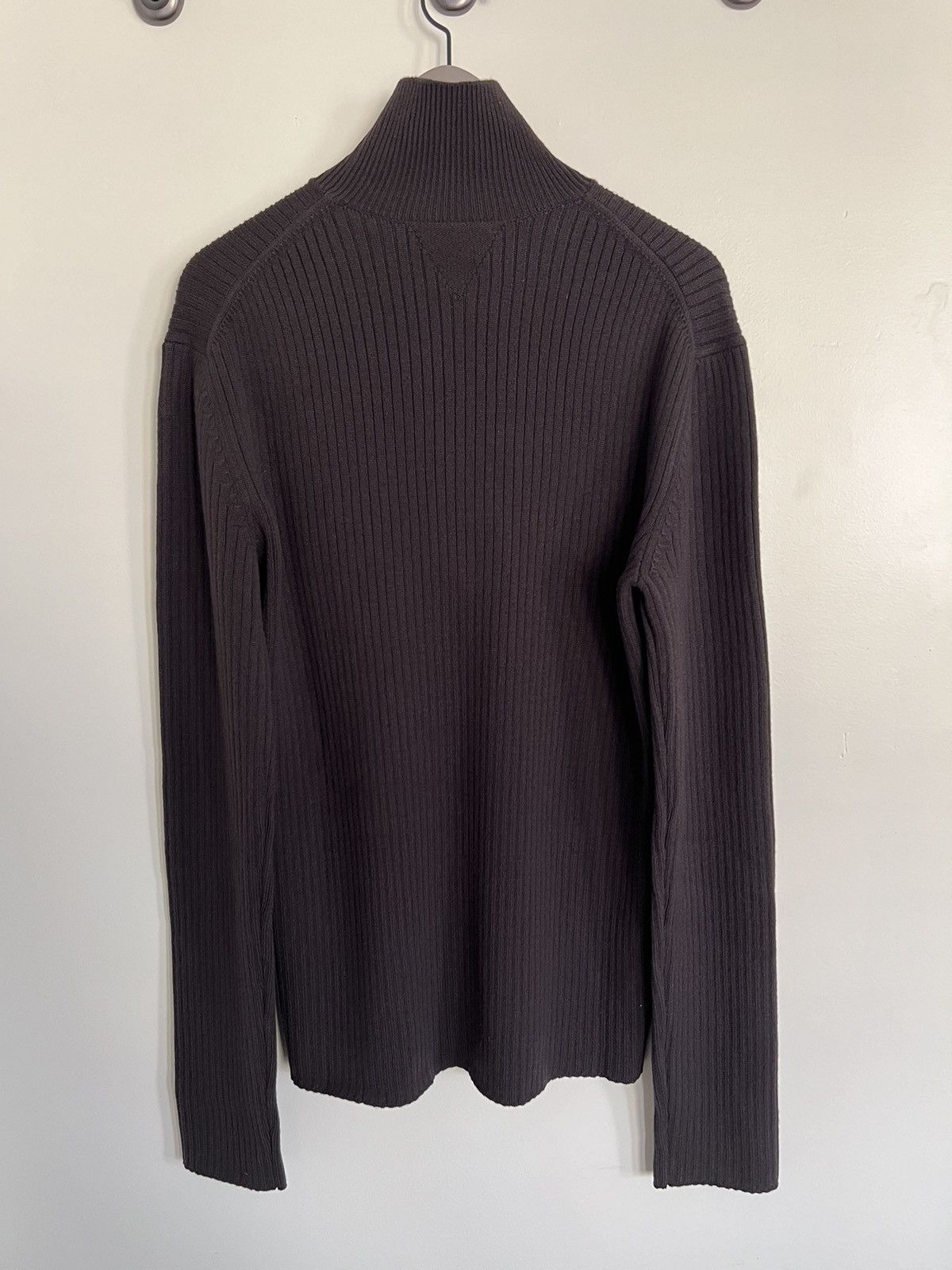 Bottega Veneta Wool-cashmere-blend high-neck ribbed sweater, slim L, Italy Size US L / EU 52-54 / 3 - 9 Thumbnail
