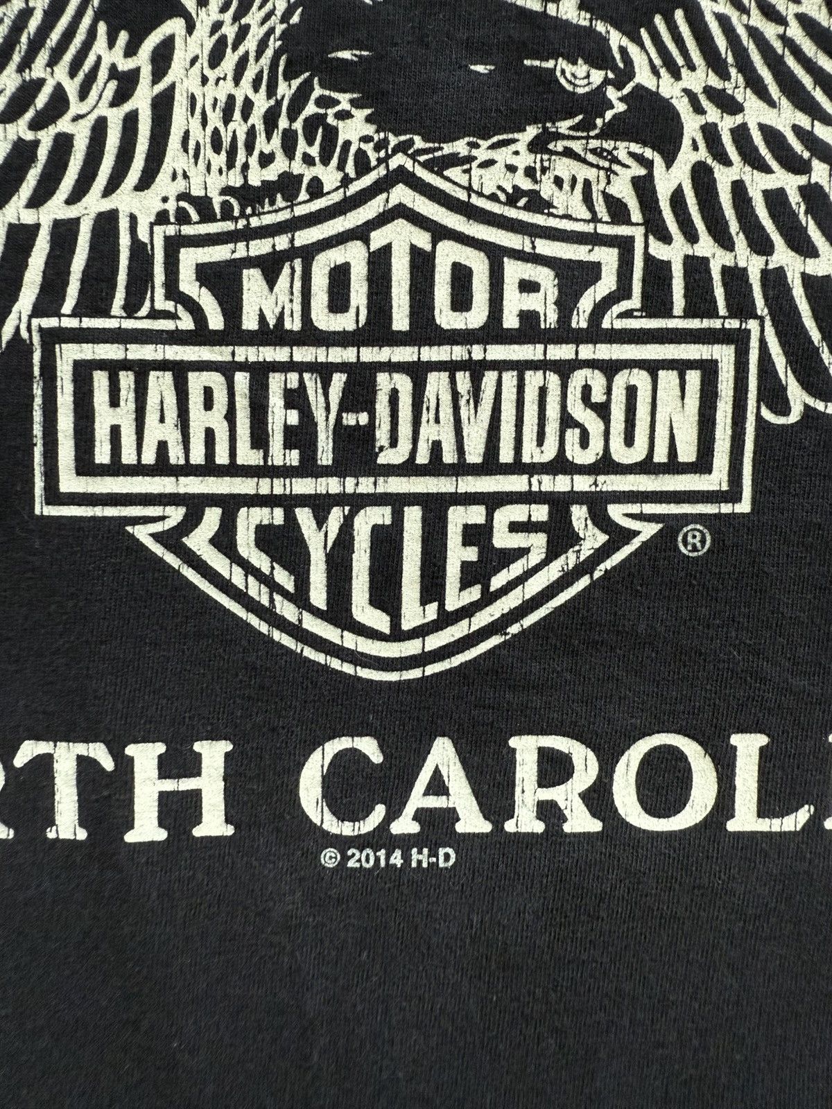 Harley Davidson 2014 Harley Davidson Outer Banks Eagle Wings shirt Size US L / EU 52-54 / 3 - 5 Thumbnail