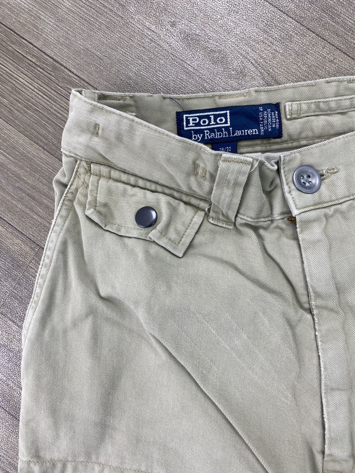 Polo Ralph Lauren Vintage Polo Ralph Lauren Baggy Military 3D Cargo Pants Size US 27 - 7 Thumbnail