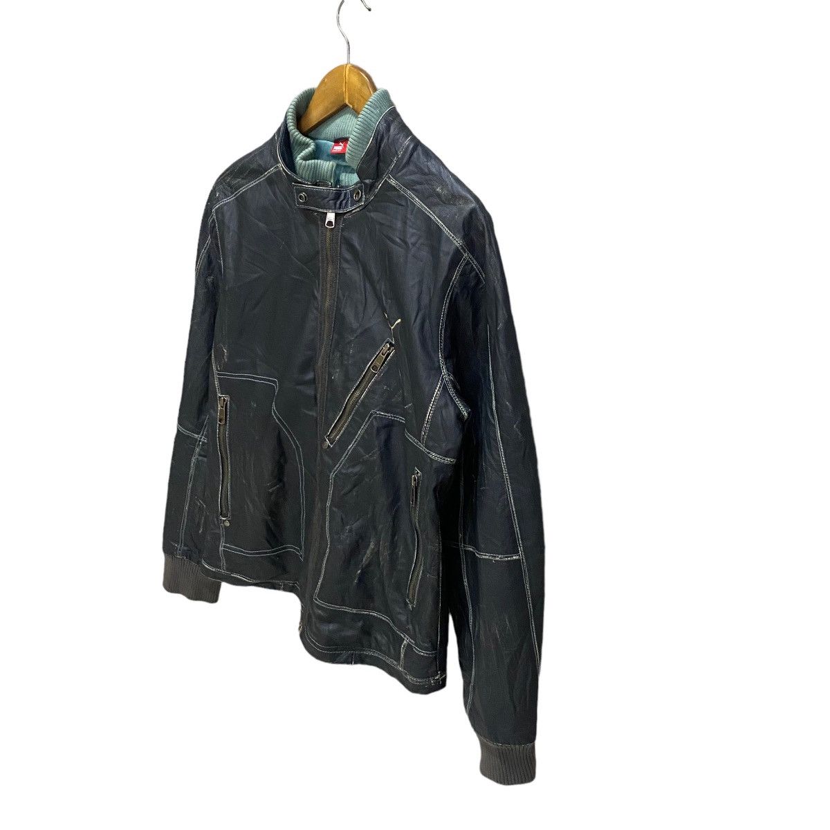 Puma PUMA RIDER JACKET GENUINE LEATHER Size US M / EU 48-50 / 2 - 3 Thumbnail