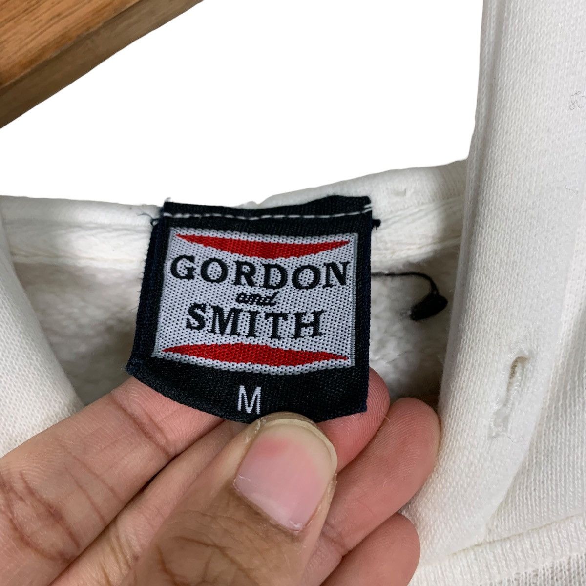 Vintage GORDON & SMITH Fever Pitch Pullover Hoodies #2011-C87 Size US M / EU 48-50 / 2 - 14 Thumbnail