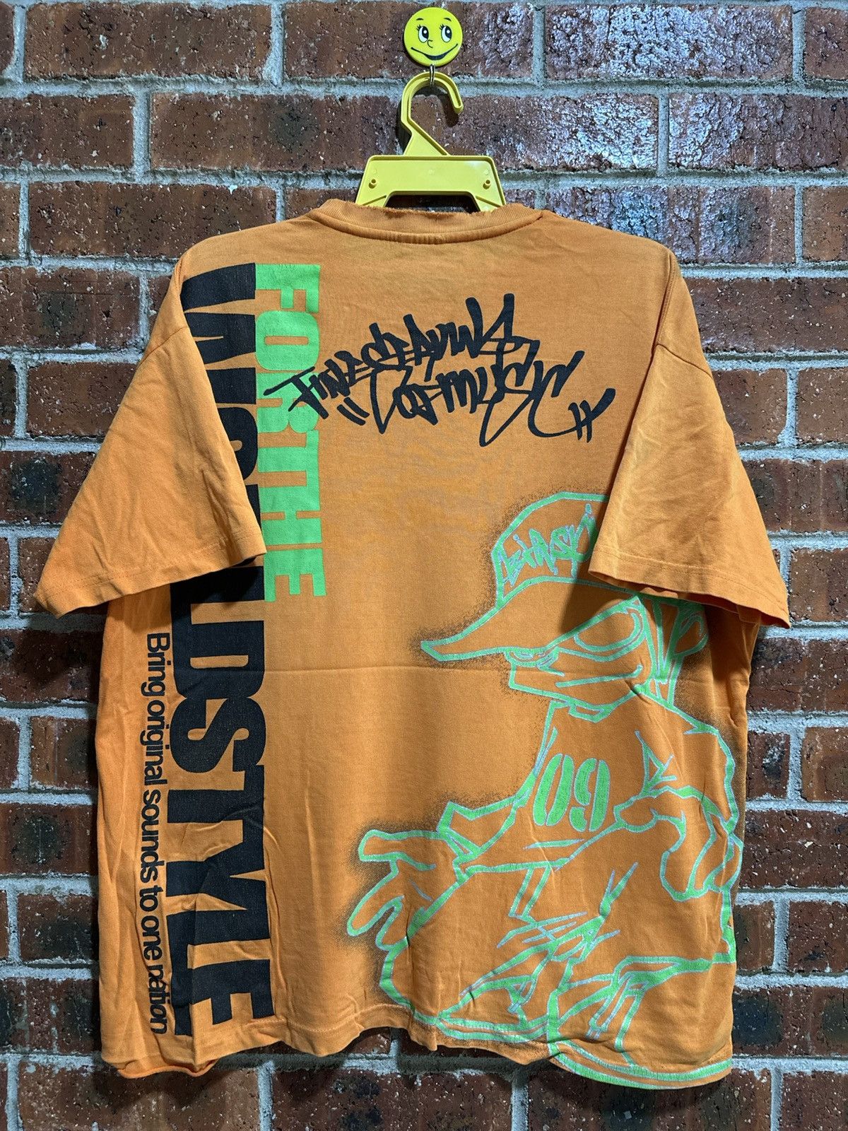 Vintage Thrashed Vintage ForThe World Style Sun Faded Tee Size US XXL / EU 58 / 5 - 1 Thumbnail