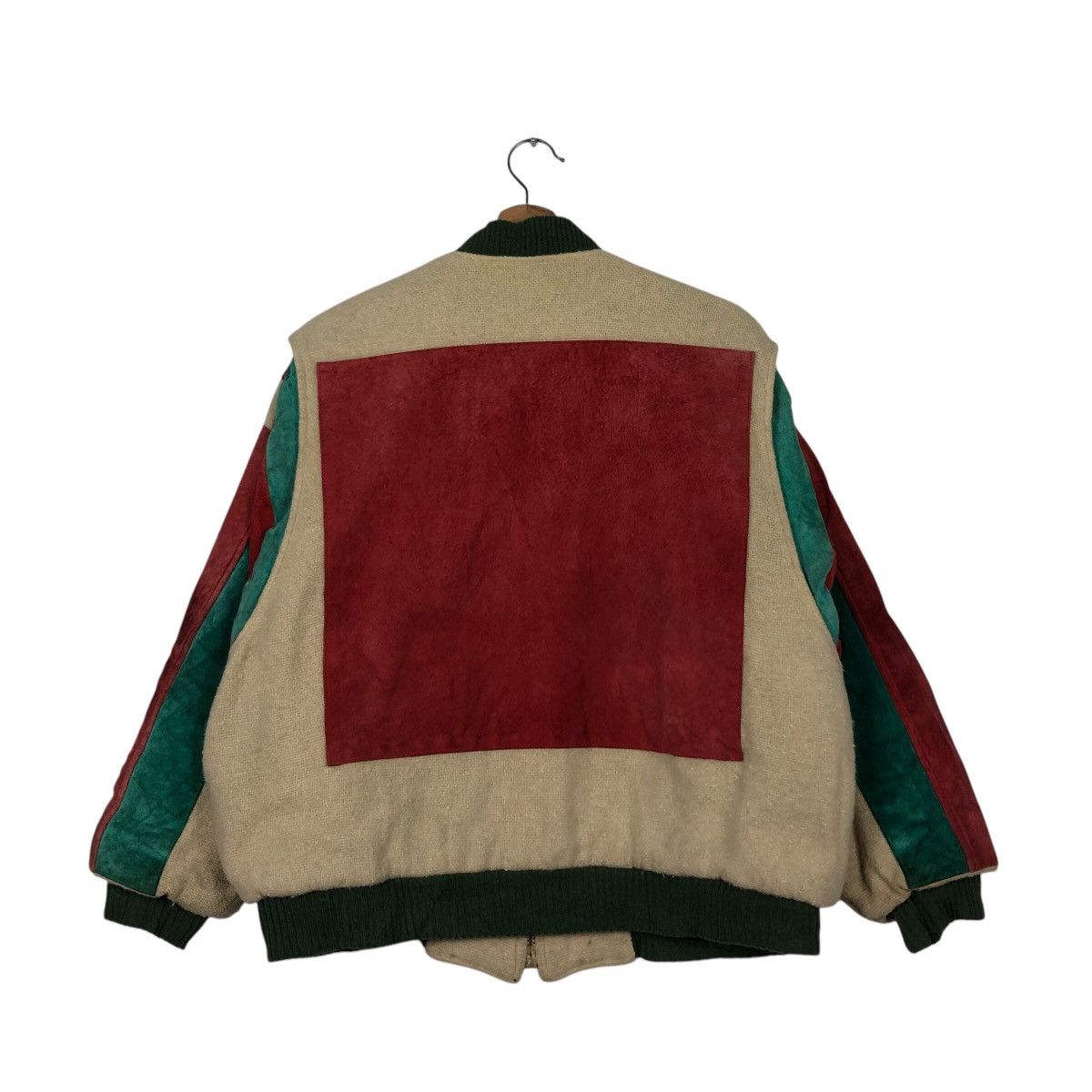 Japanese Brand × Vintage 📌Vintage Genuine Leather Bomber Jacket Ben Mier Issey Miyake Size US M / EU 48-50 / 2 - 9 Thumbnail