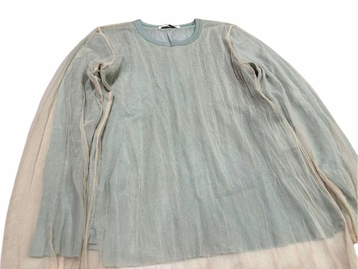 Comme des Garcons 🔥Archived 1994 Robe De Chambre Ls Shirt Double Layer Cupra Size US S / EU 44-46 / 1 - 2 Thumbnail