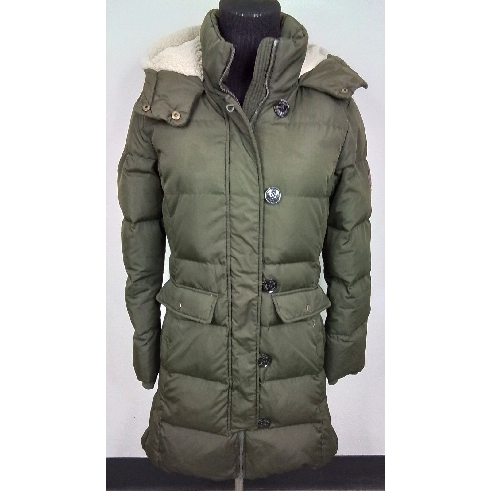 Lauren Ralph Lauren Lauren by Ralph Lauren Down Jacket Women's Small Olive Green Size S / US 4 / IT 40 - 2 Thumbnail