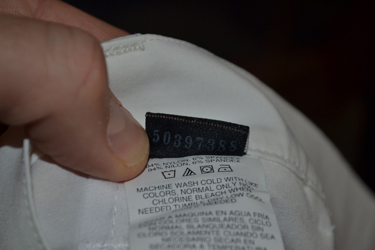 Oakley Vintage Y2K Oakley Nylon Stretch White Pants Size W34 L33 Size US 34 / EU 50 - 8 Thumbnail
