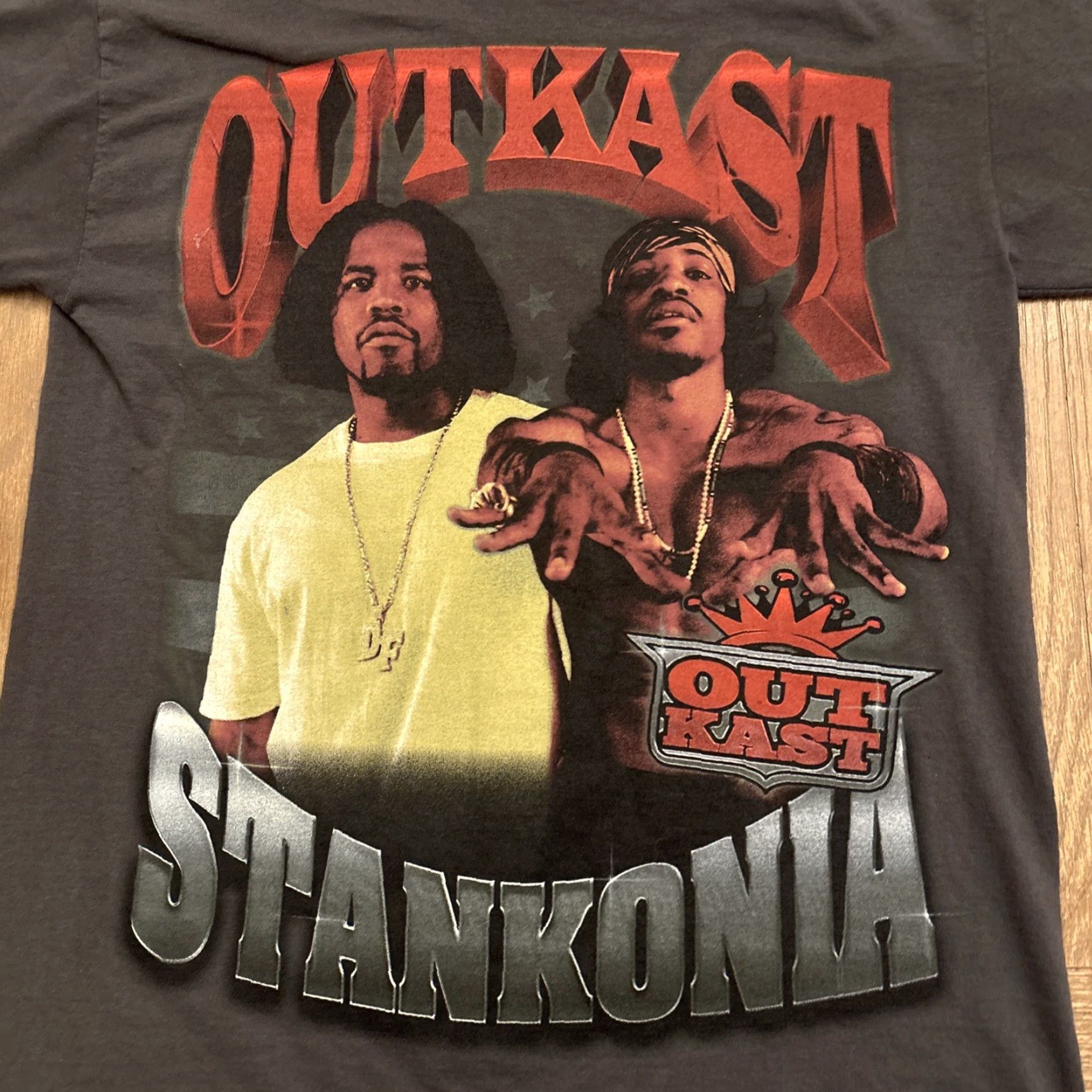 Doublet OUTKAST Stankonia Album T-Shirt Double-Sided Gray Hip Hop Size S Mens Size US S / EU 44-46 / 1 - 2 Thumbnail
