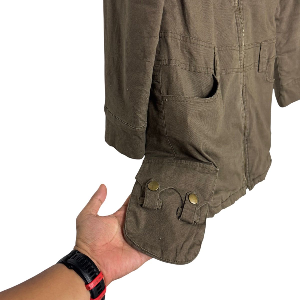 semanticdesign Semanticdesign Tactical Multipocket Parkas Size L / US 10 / IT 46 - 10 Thumbnail
