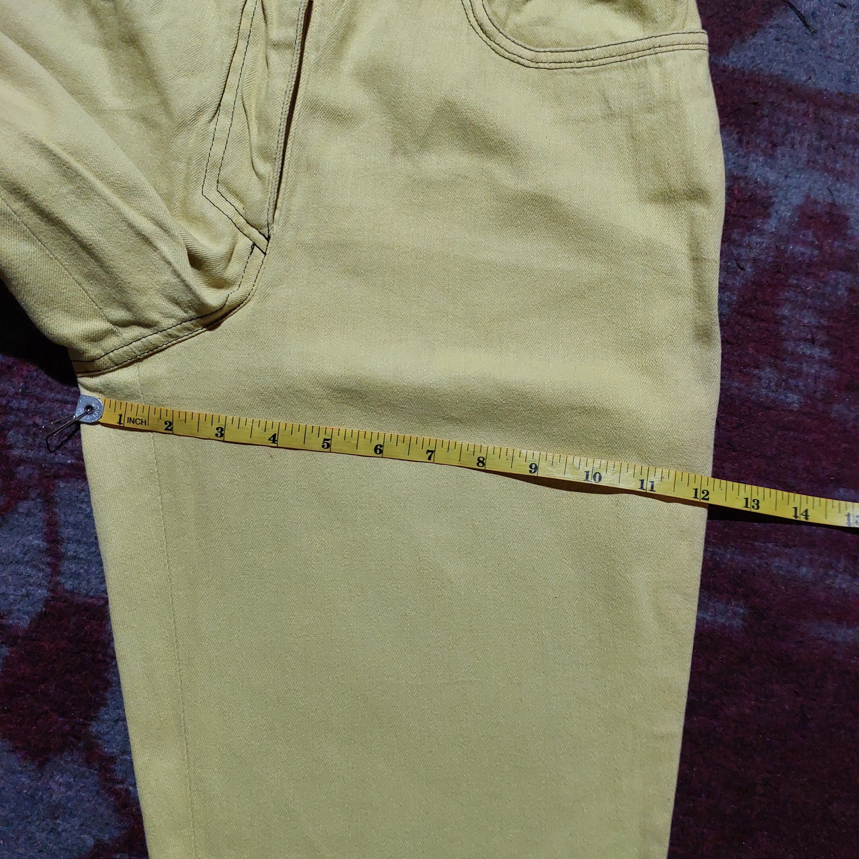 Versace vintage Gianni Versace slim fit jeans zipper on the legs Size 28" / US 6 / IT 42 - 13 Thumbnail