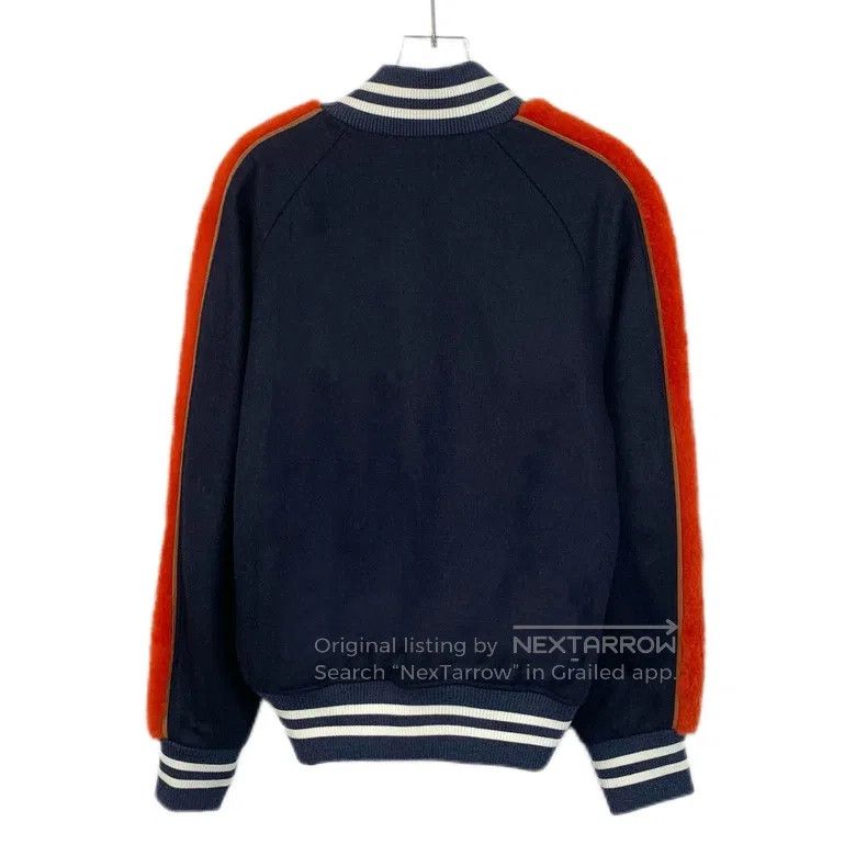 Loewe Loewe Color Blocked Wool Baseball Jacket Size US XS / EU 42 / 0 - 2 Thumbnail