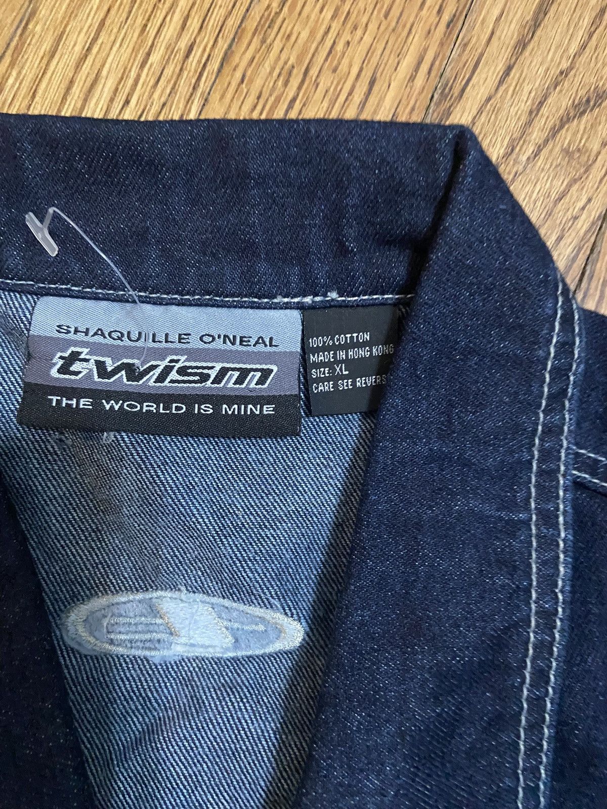Vintage Vintage shaq twism y2k denim jacket Size US XL / EU 56 / 4 - 4 Thumbnail
