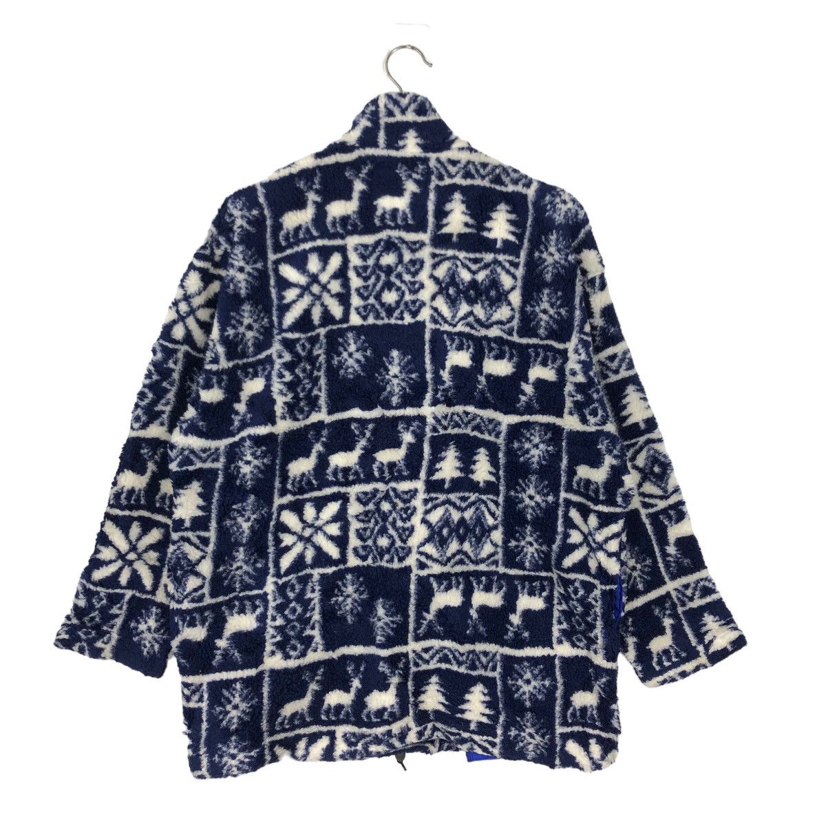 Japanese Brand VINTAGE FLEECE NAVAJO AZTEC DESIGN ELLESSE JAPAN Size US M / EU 48-50 / 2 - 7 Thumbnail