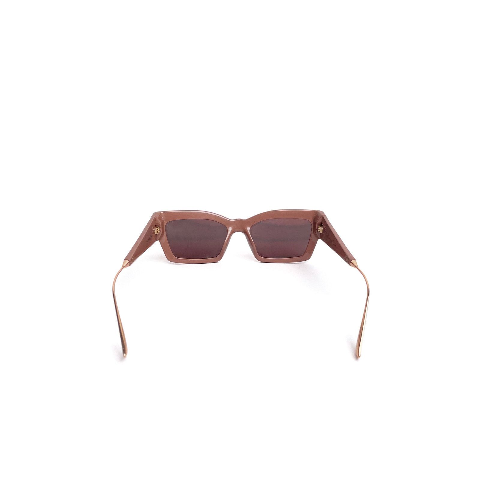 Dior Beige Reflective Sunglasses Size ONE SIZE - 4 Thumbnail