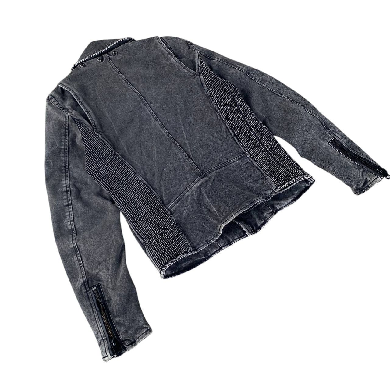 Diesel DIESEL BIKER JACKET FADED BLACK MEDIUM Size US M / EU 48-50 / 2 - 8 Thumbnail