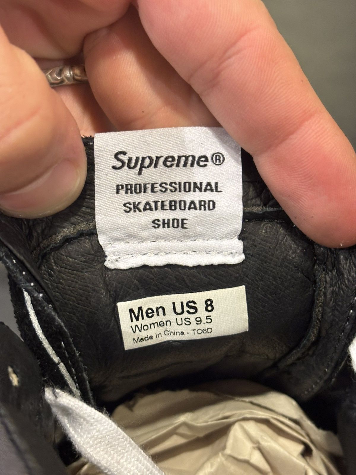 Supreme × Vans Vans X CDG X Supreme High Top Sneaker Size US 8 / EU 41 - 8 Thumbnail