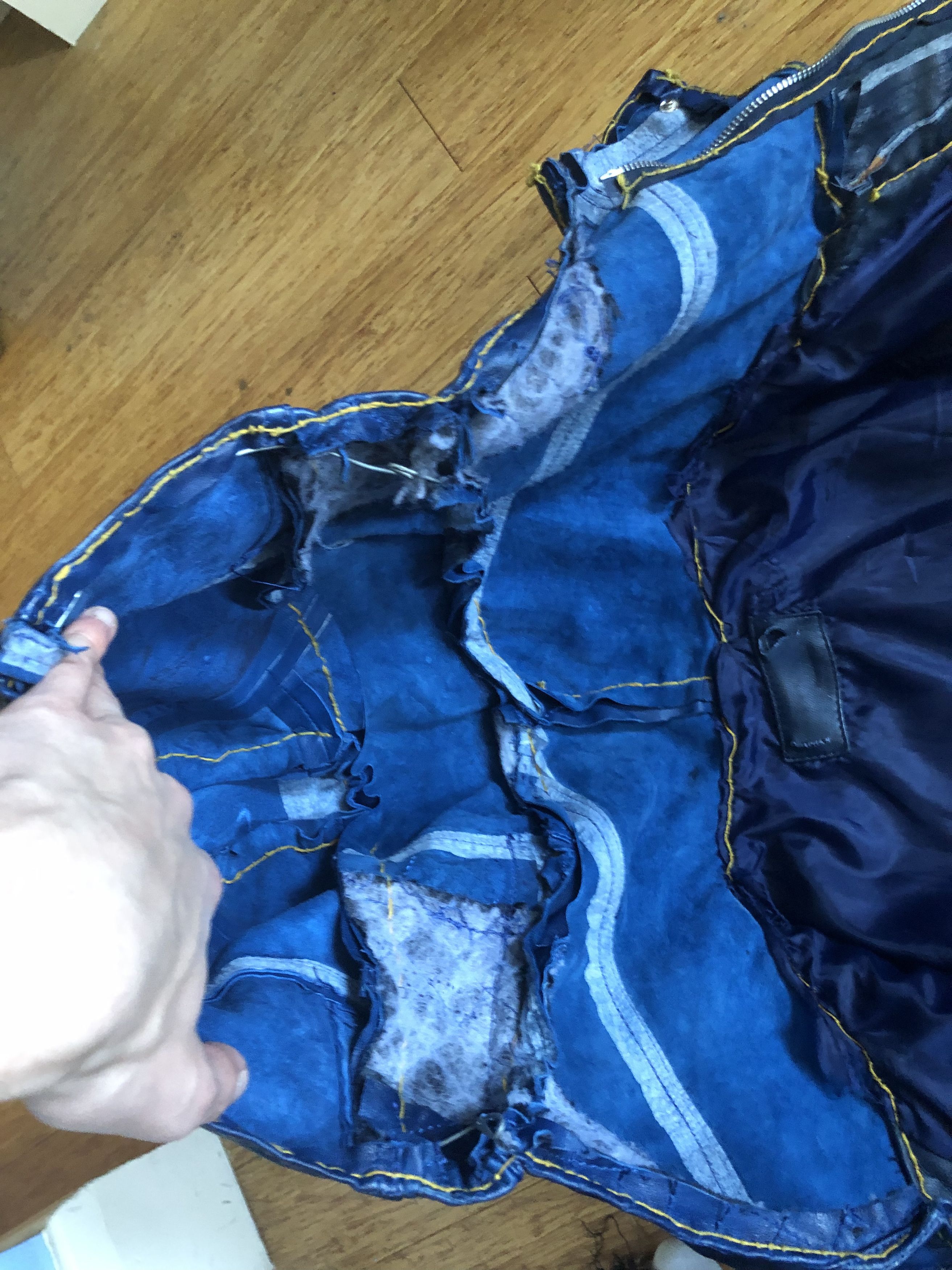 Handmade Handmade cross zip jacket BLUE Size US S / EU 44-46 / 1 - 5 Thumbnail