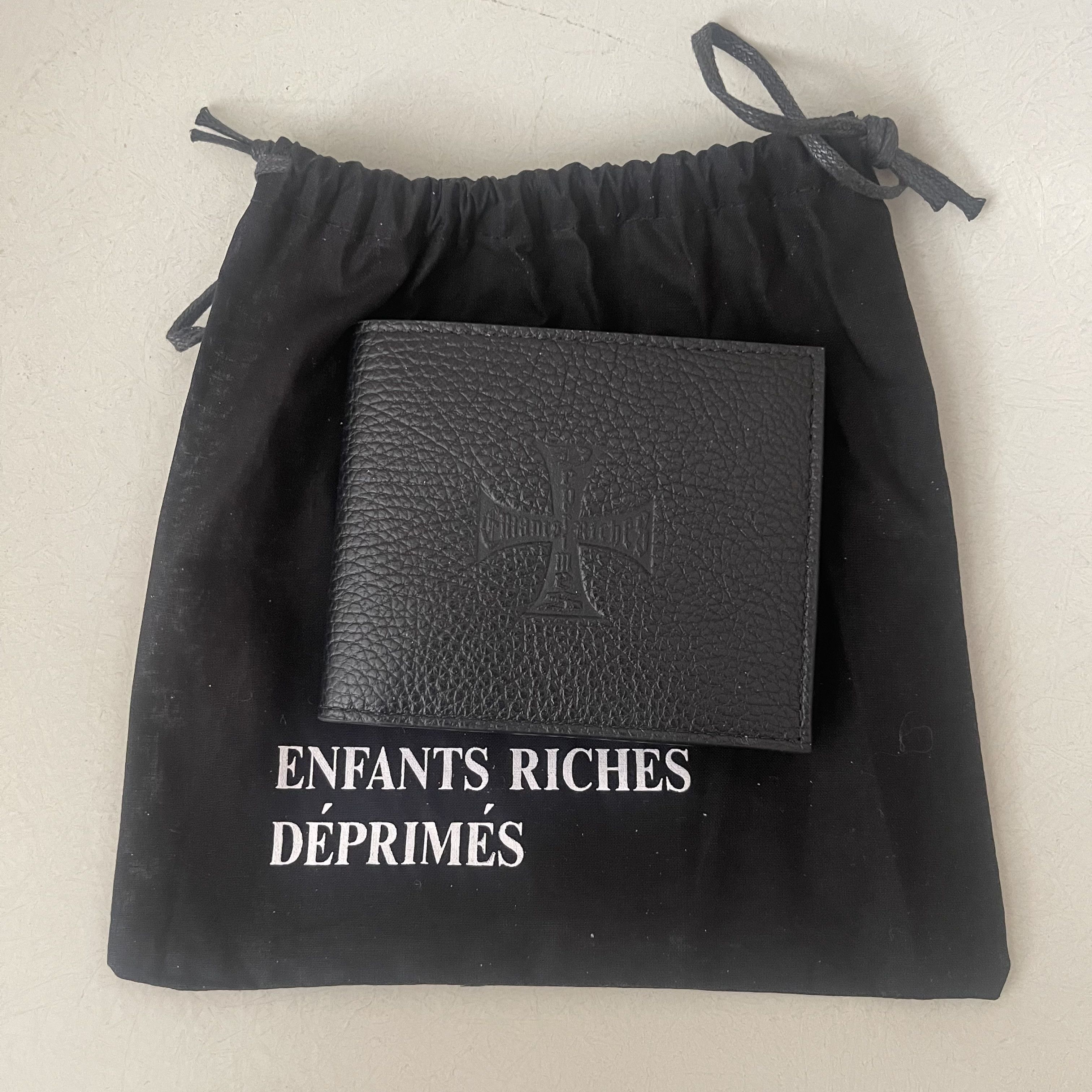 Enfants Riches Deprimes Logo Leather Billfold Wallet NEW Size ONE SIZE - 4 Thumbnail