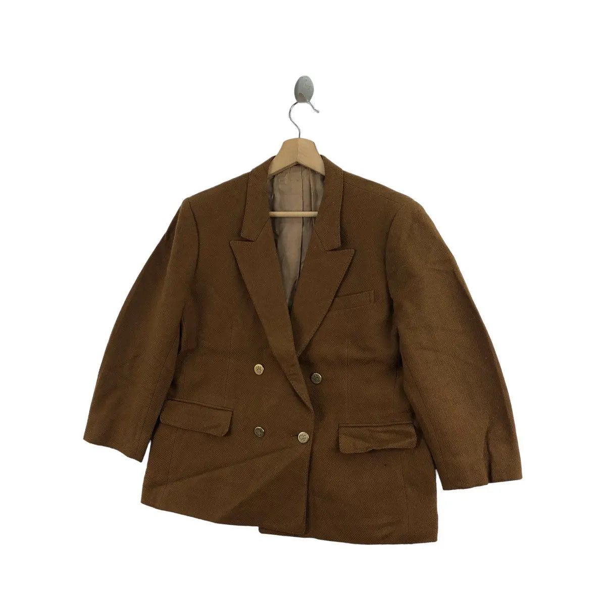 Aquascutum Vtg AQUASCUTUM LONDON 1851 Peacoat 2 Button Blazer Sport Size S / US 4 / IT 40 - 5 Thumbnail