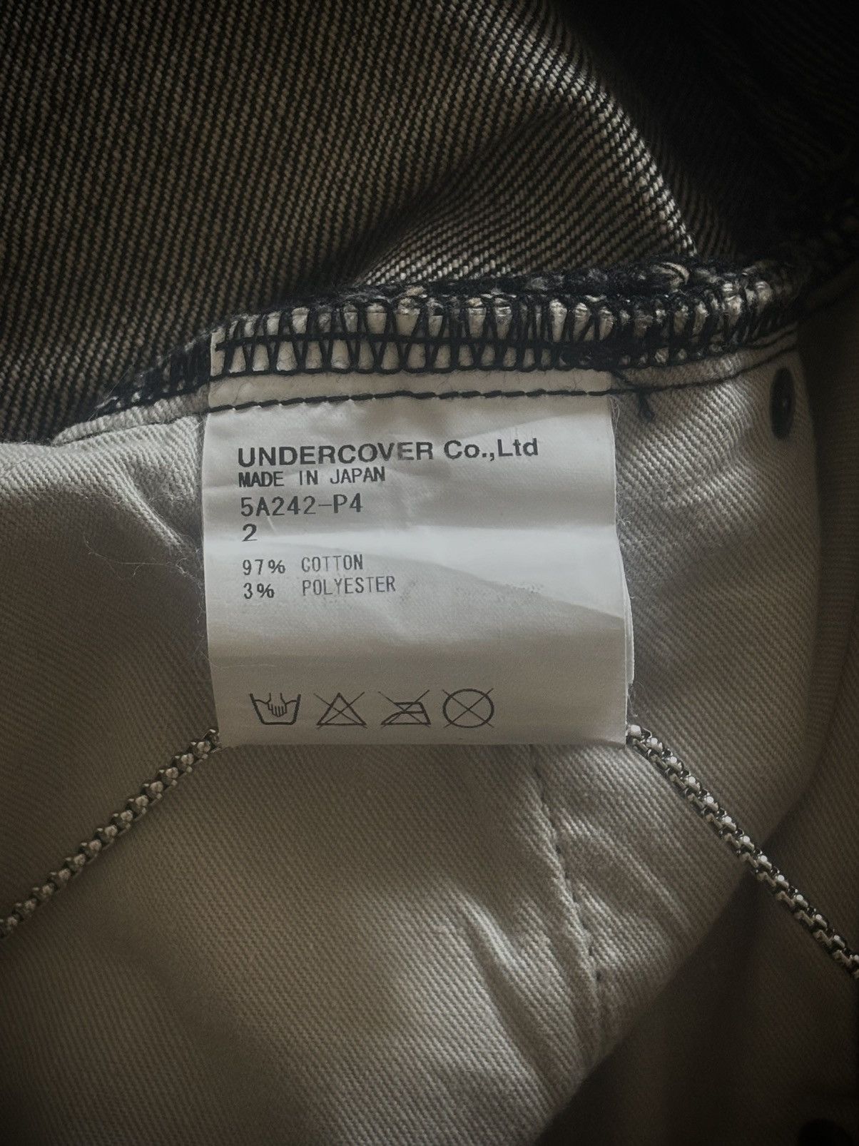 Undercover Undercover AW05 Skull Denim Size US 32 / EU 48 - 5 Thumbnail