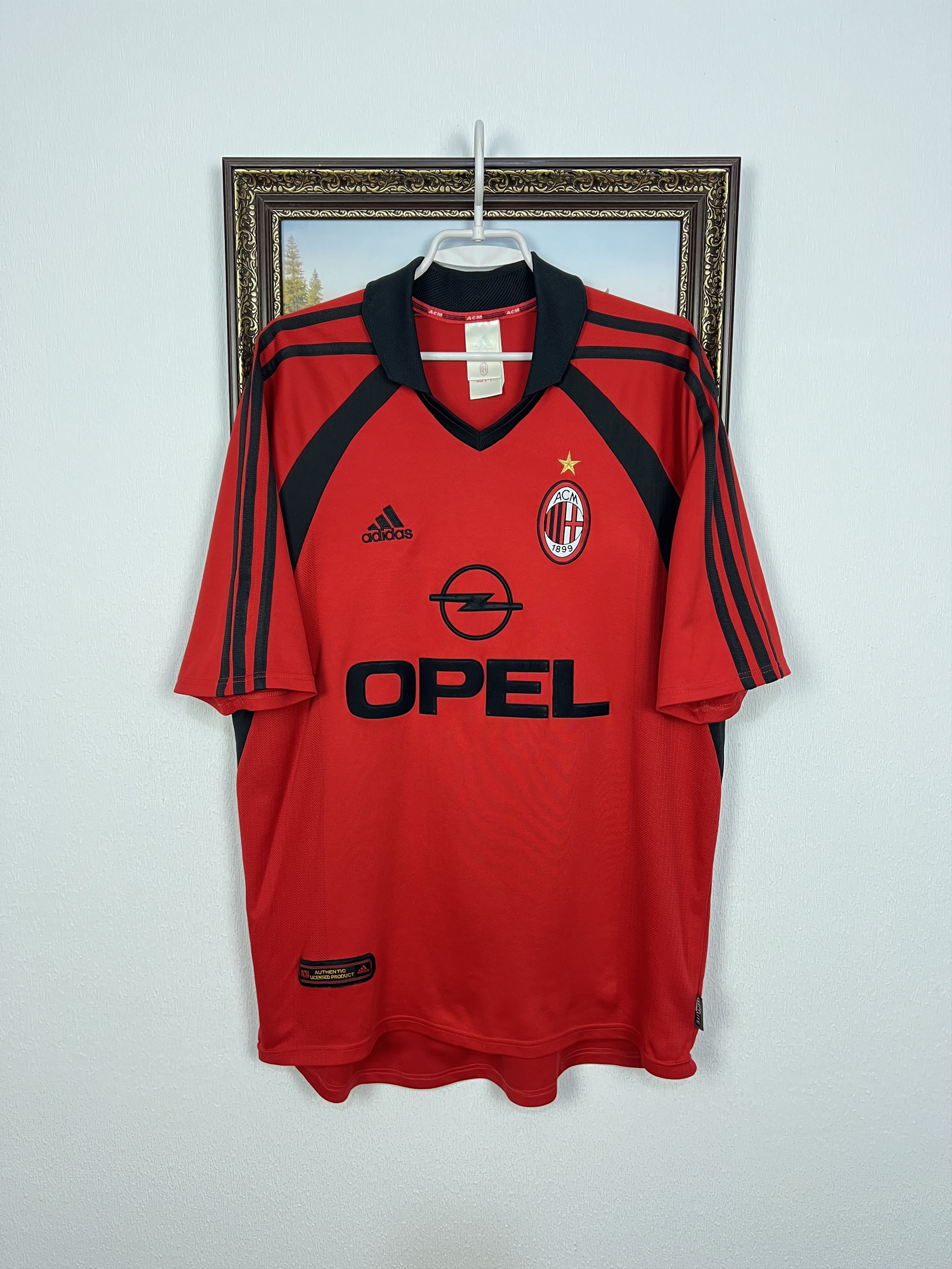 AC Milan Third football shirt 2001 Soccer Adidas Maglia