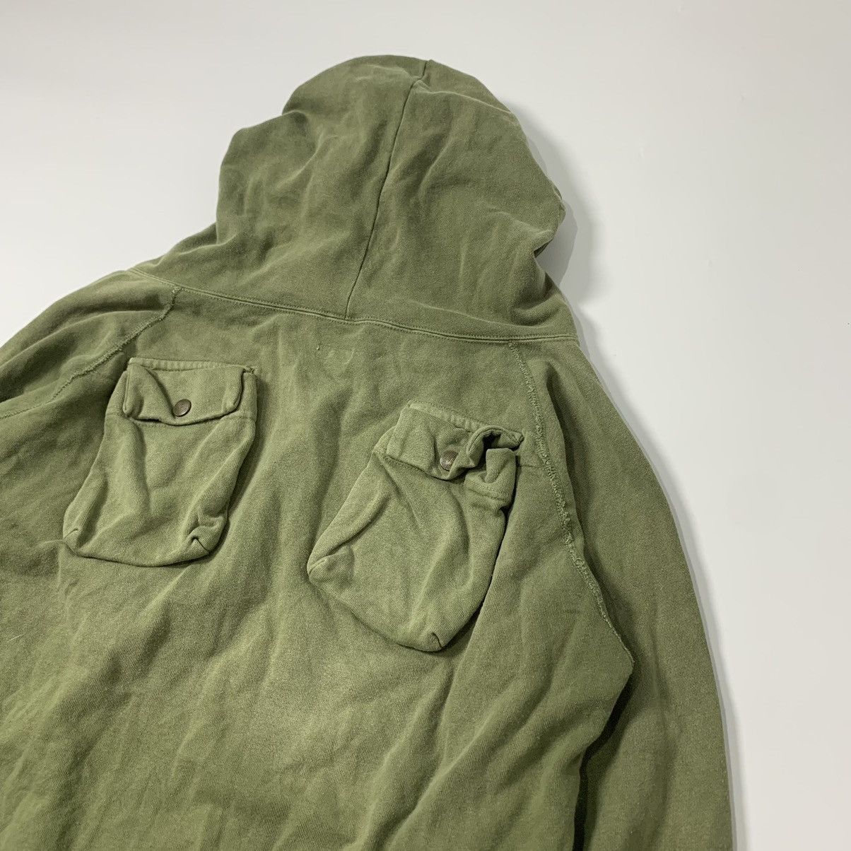 Kapital Kapital Alpine Fleecy Multi Pocket Utility Cargo Hoodie Size US XL / EU 56 / 4 - 14 Thumbnail