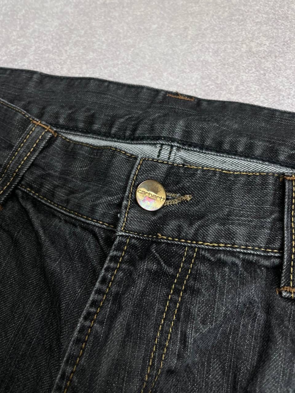 Carhartt Vintage Carhartt Baggy Bronco Denim Pants Y2K 36x32 Size US 36 / EU 52 - 5 Thumbnail