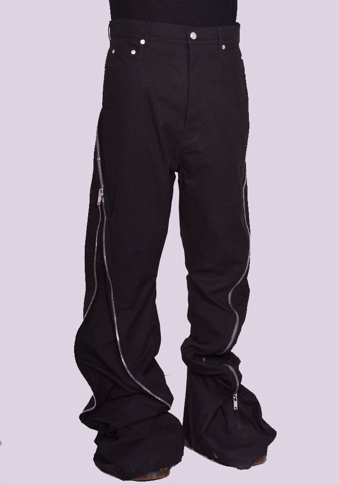 Rick Owens Drkshdw Bolan Banana Denim Black | Grailed