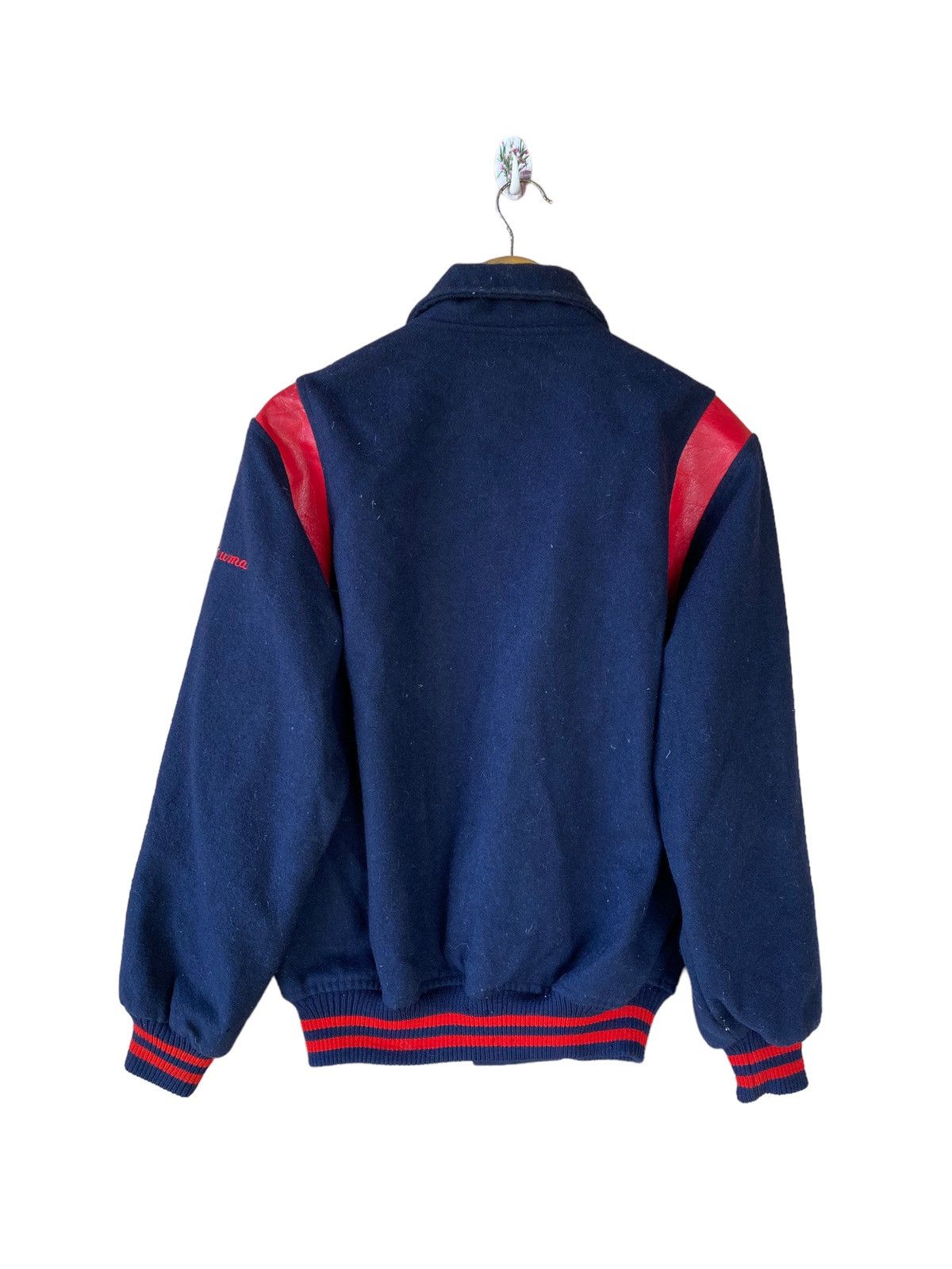 Mizuno × Vintage 👘SALE👘VINTAGE MIZUNO WOOL VARSITY JACKET Size US L / EU 52-54 / 3 - 2 Thumbnail