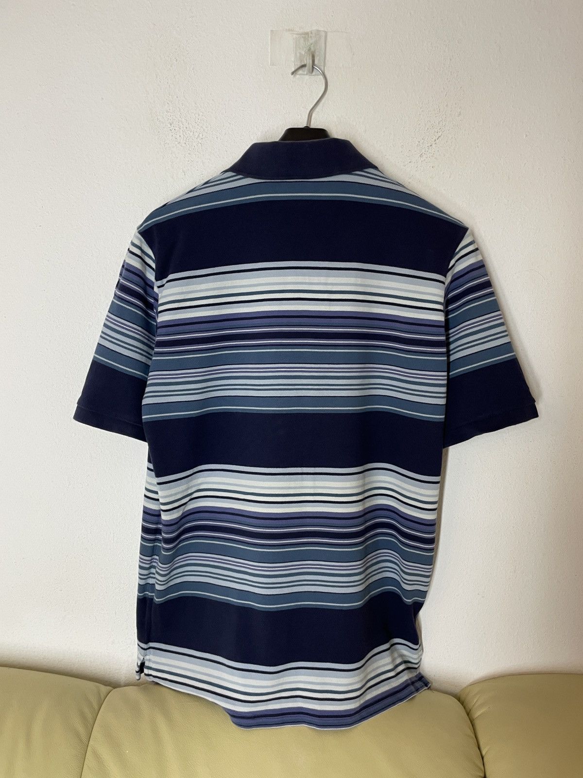 Yves Saint Laurent Vintage Yves Saint Laurent YSL striped Polo Shirt Size US L / EU 52-54 / 3 - 10 Thumbnail