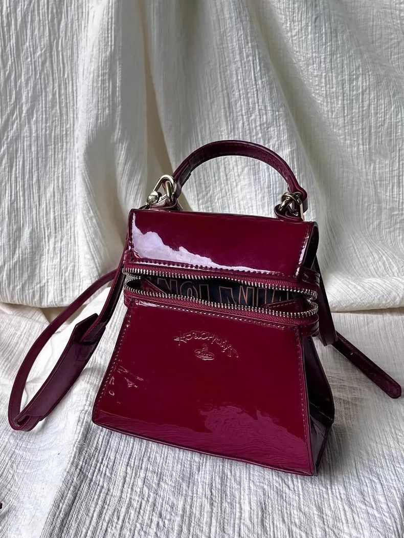 Vivienne Westwood Vivienne Westwood size os Mid-century brown Kelly bag with Size ONE SIZE - 2 Thumbnail