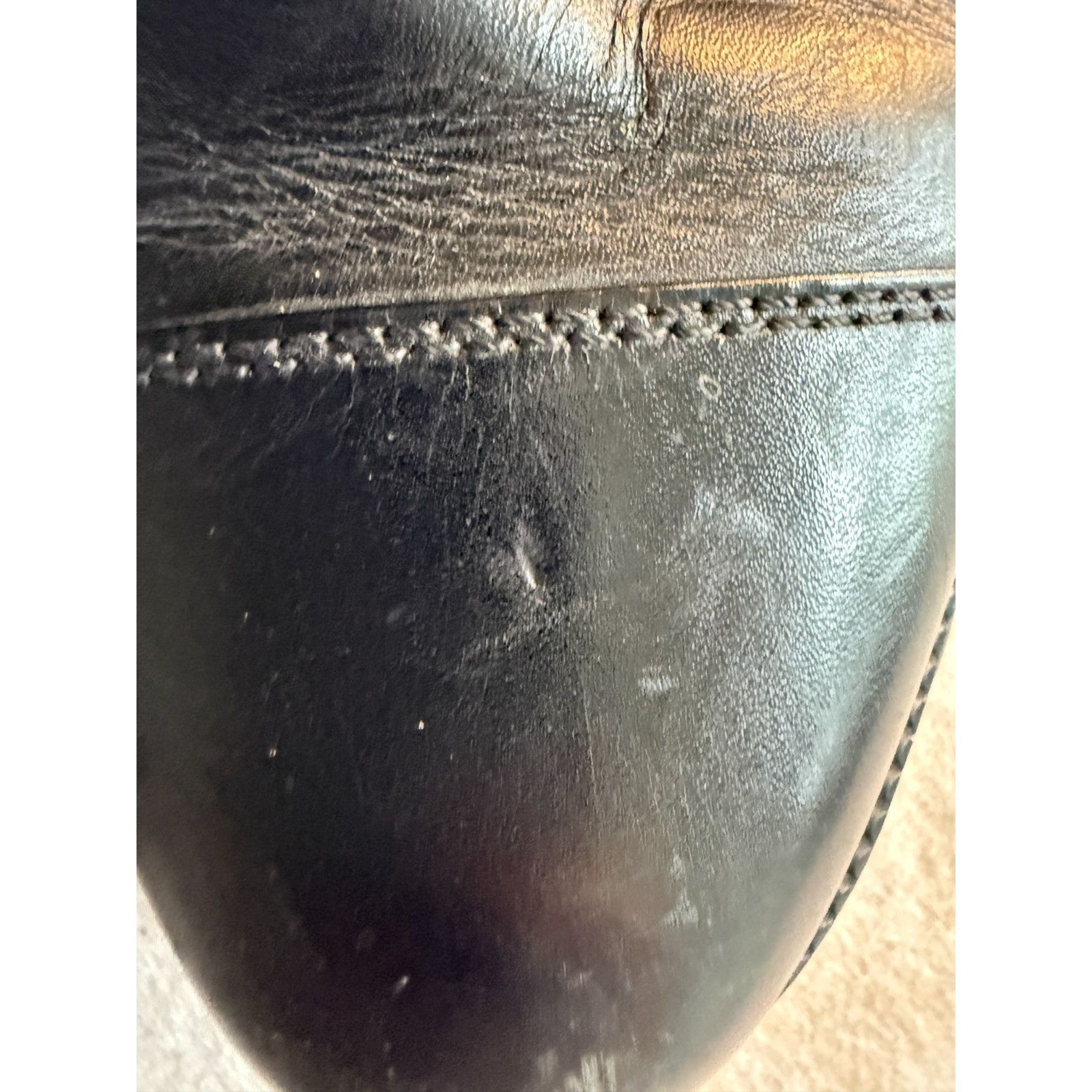 Dockers Dockers Men’s Black Leather Dress Shoes Size 8M Lace Up Cap Size US 8 / EU 41 - 6 Thumbnail