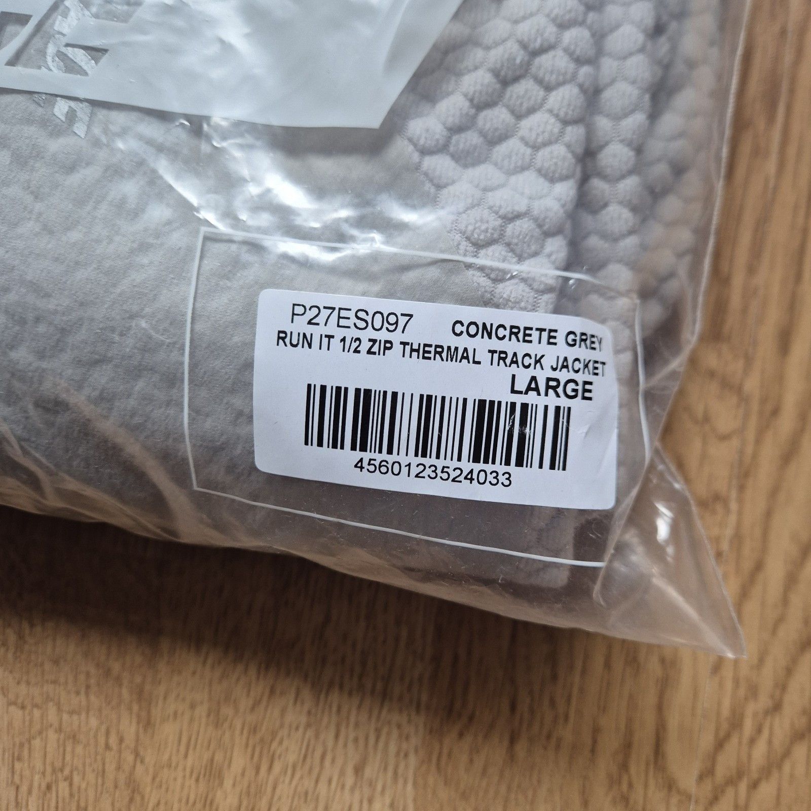 Palace Palace Run It 1/2 Zip Thermal Track Jacket Grey New SS24 Size US L / EU 52-54 / 3 - 7 Thumbnail