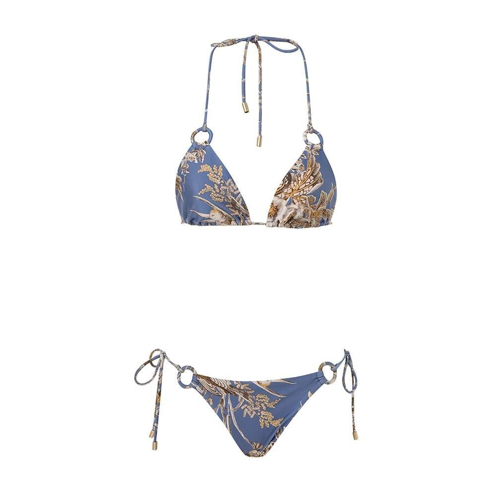 Zimmermann oc11z0525 Size : M / Ottie Ring Tie Bikini Set Multicolor Size ONE SIZE - 1 Thumbnail
