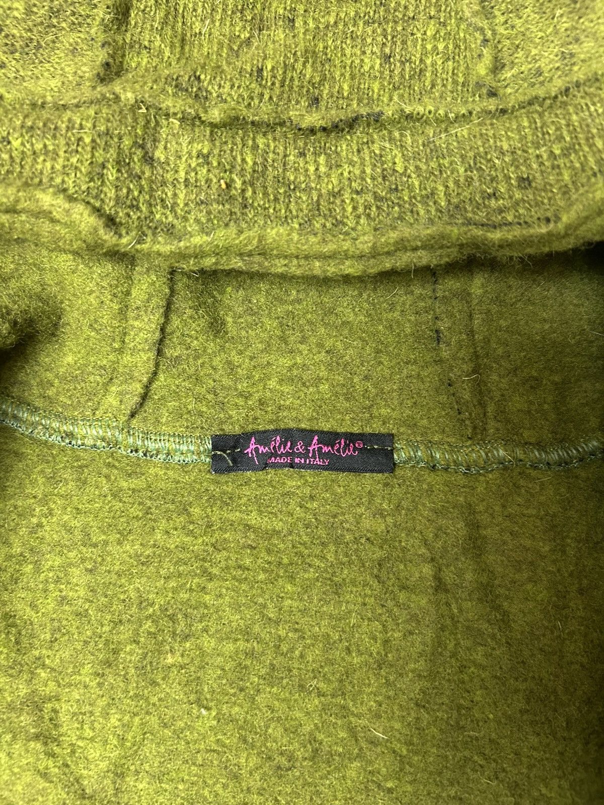 Other AMELIE & AMELIE MIXED WOOL HOODIE JACKET Size S / US 4 / IT 40 - 6 Thumbnail