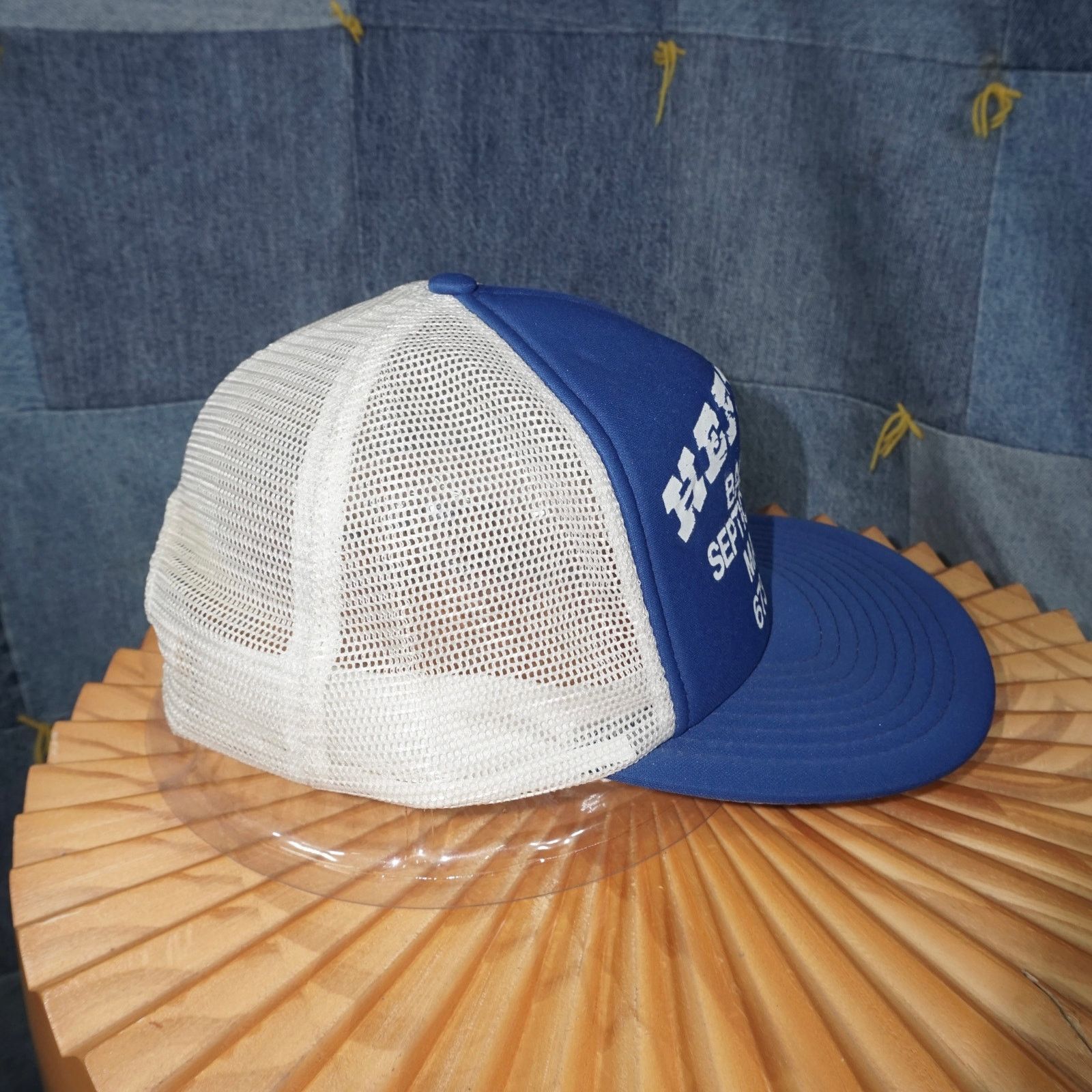 Vintage OSFA - Vintage Hefner‘s backhoe septic and paving Madera hat Size ONE SIZE - 4 Thumbnail