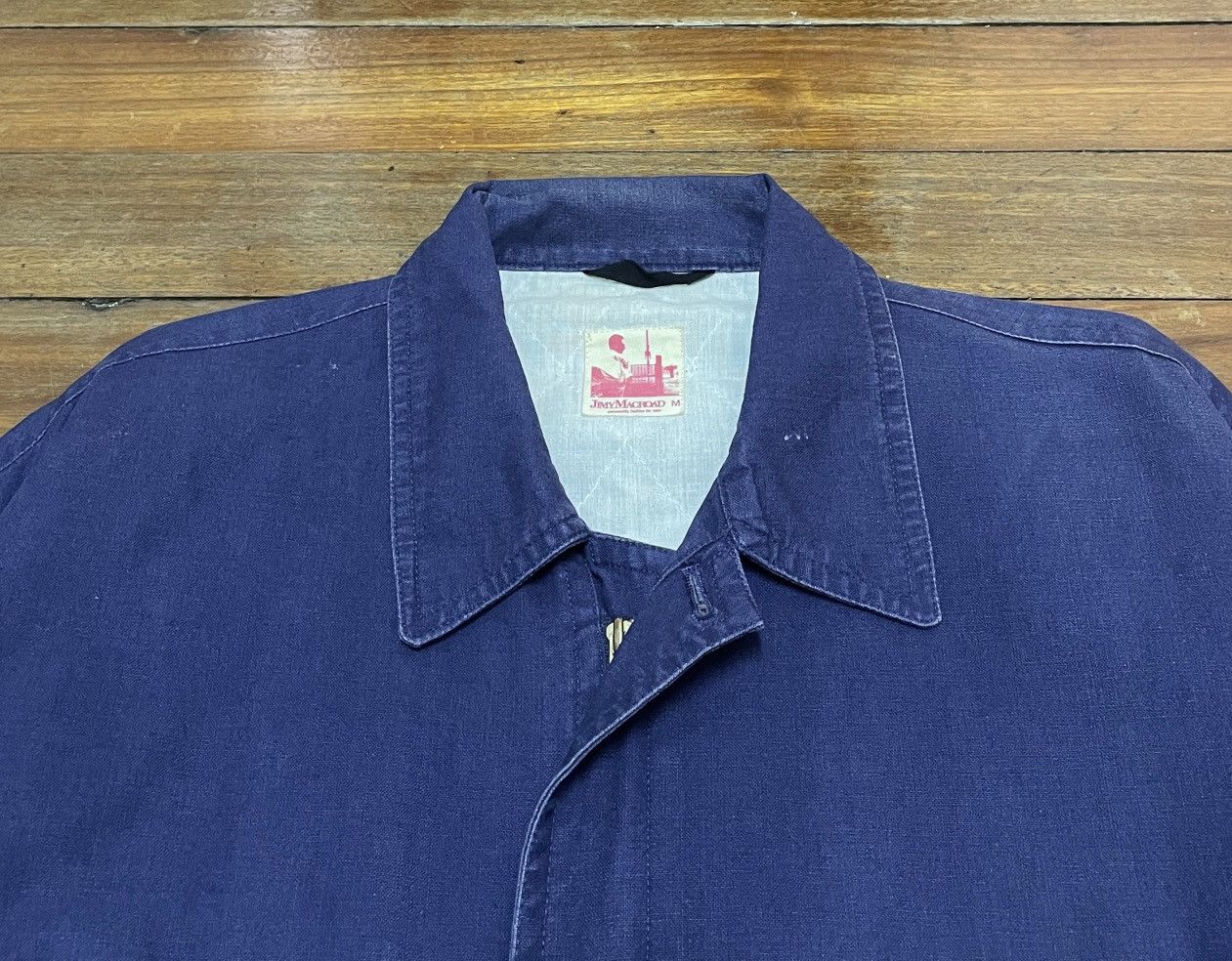 Japanese Brand × Vintage Rare Design Vintage Brand Jimmy Macroad Bomber Jacket 1980s Size US M / EU 48-50 / 2 - 3 Thumbnail